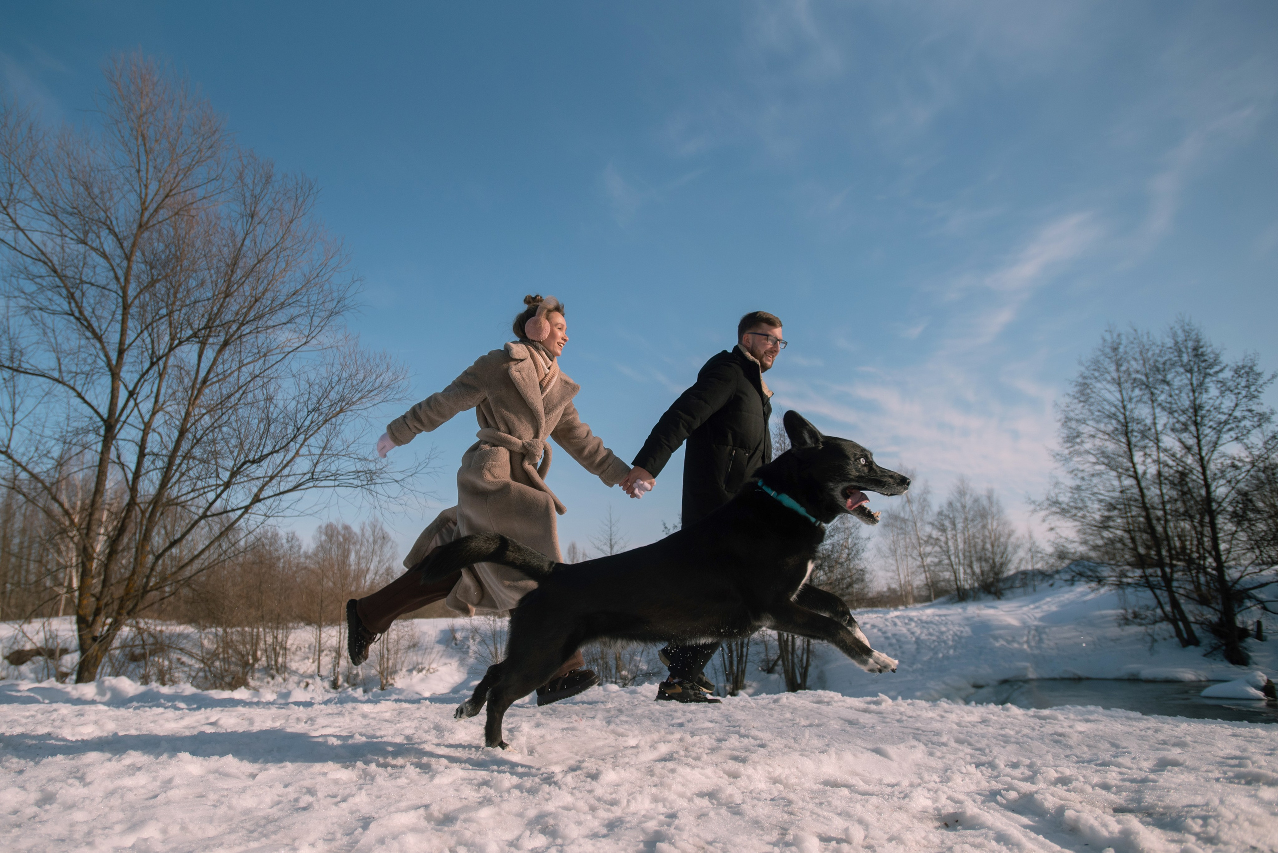 Лариса, Денис и Шепс. Фотограф Анна Тюрина