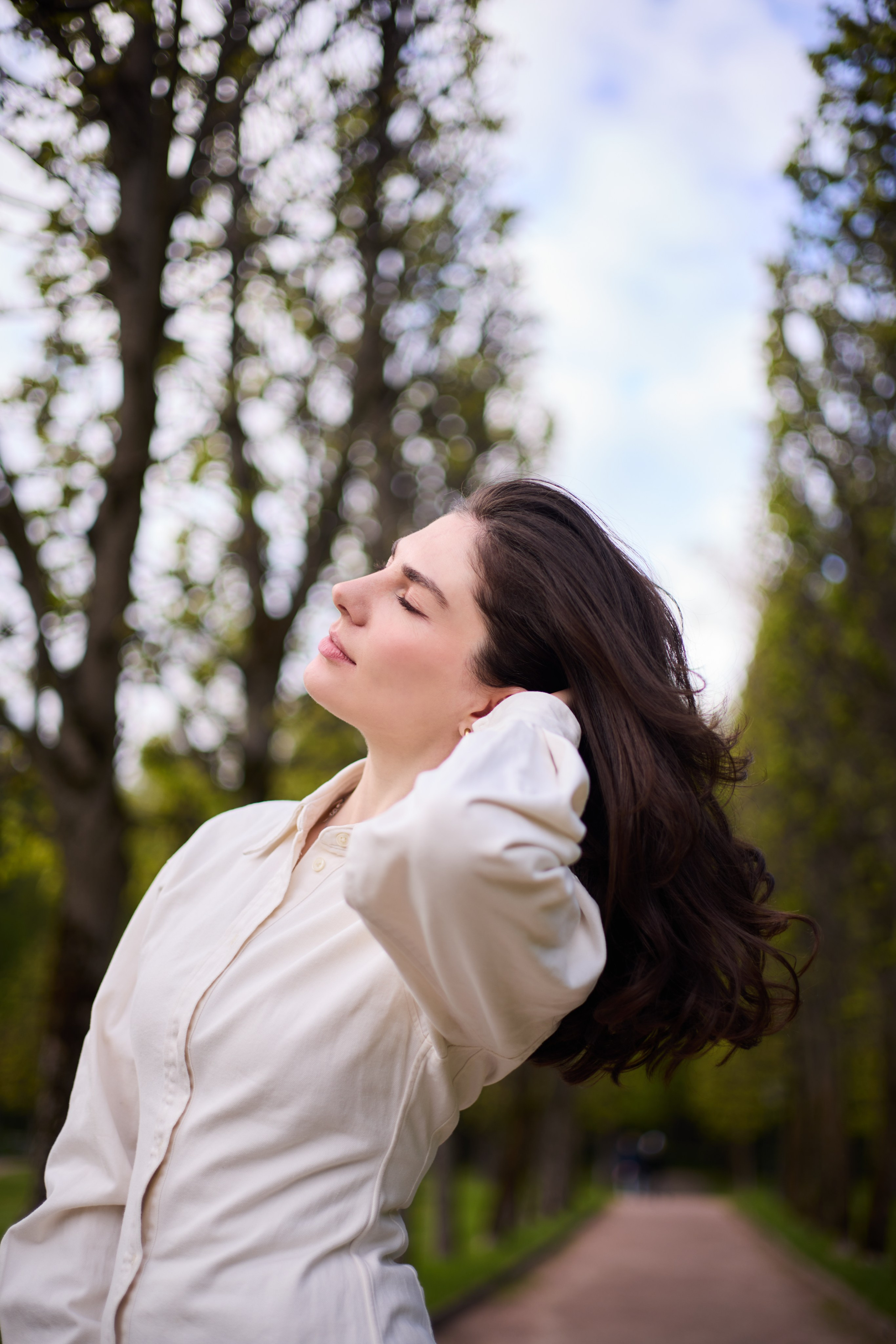 Фотосессия в Архангельском с Астой. Художественный фотограф Мэри Маршания