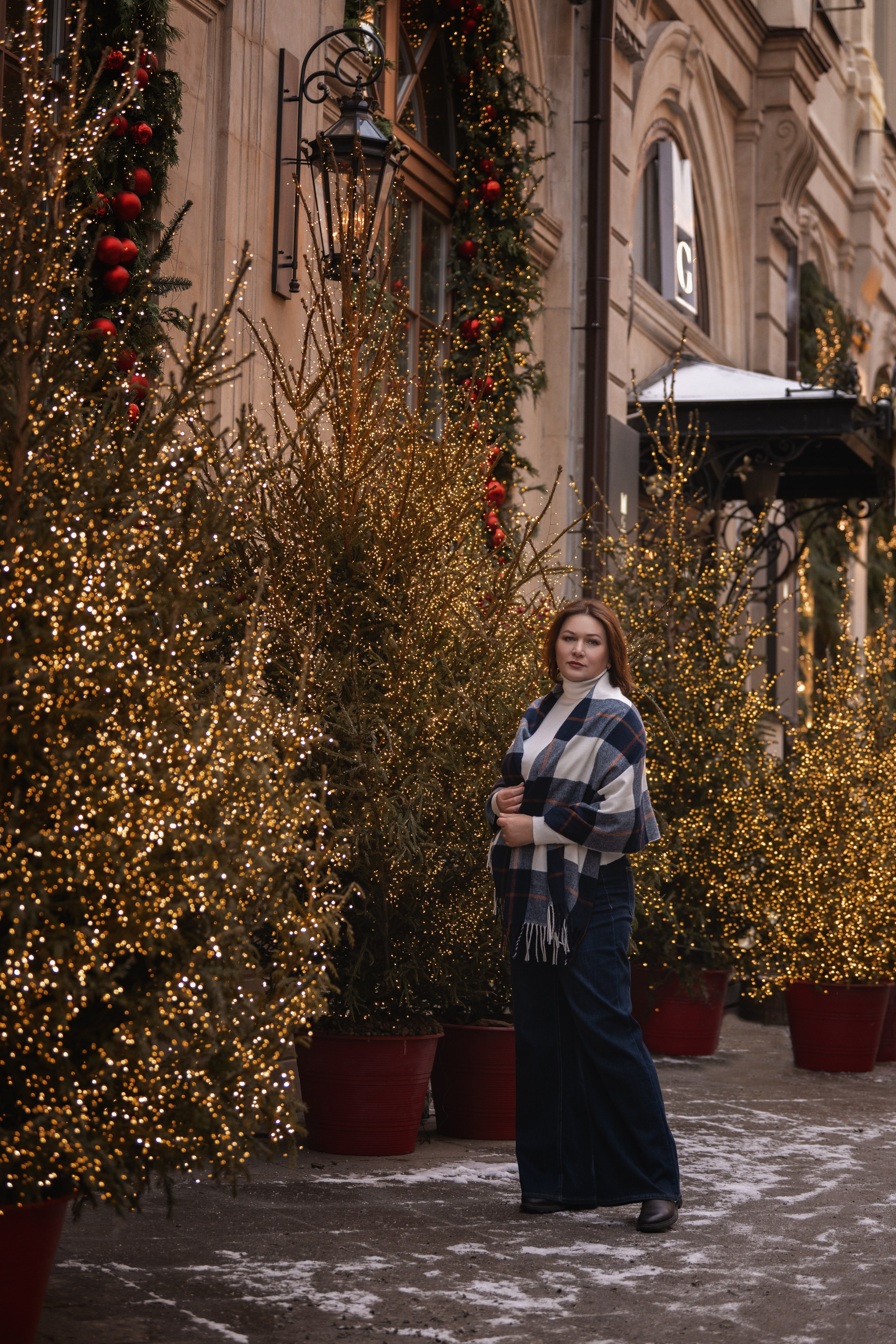 Фотосессия на улице зимой. Женский фотограф в Москве Богдашкина Динара