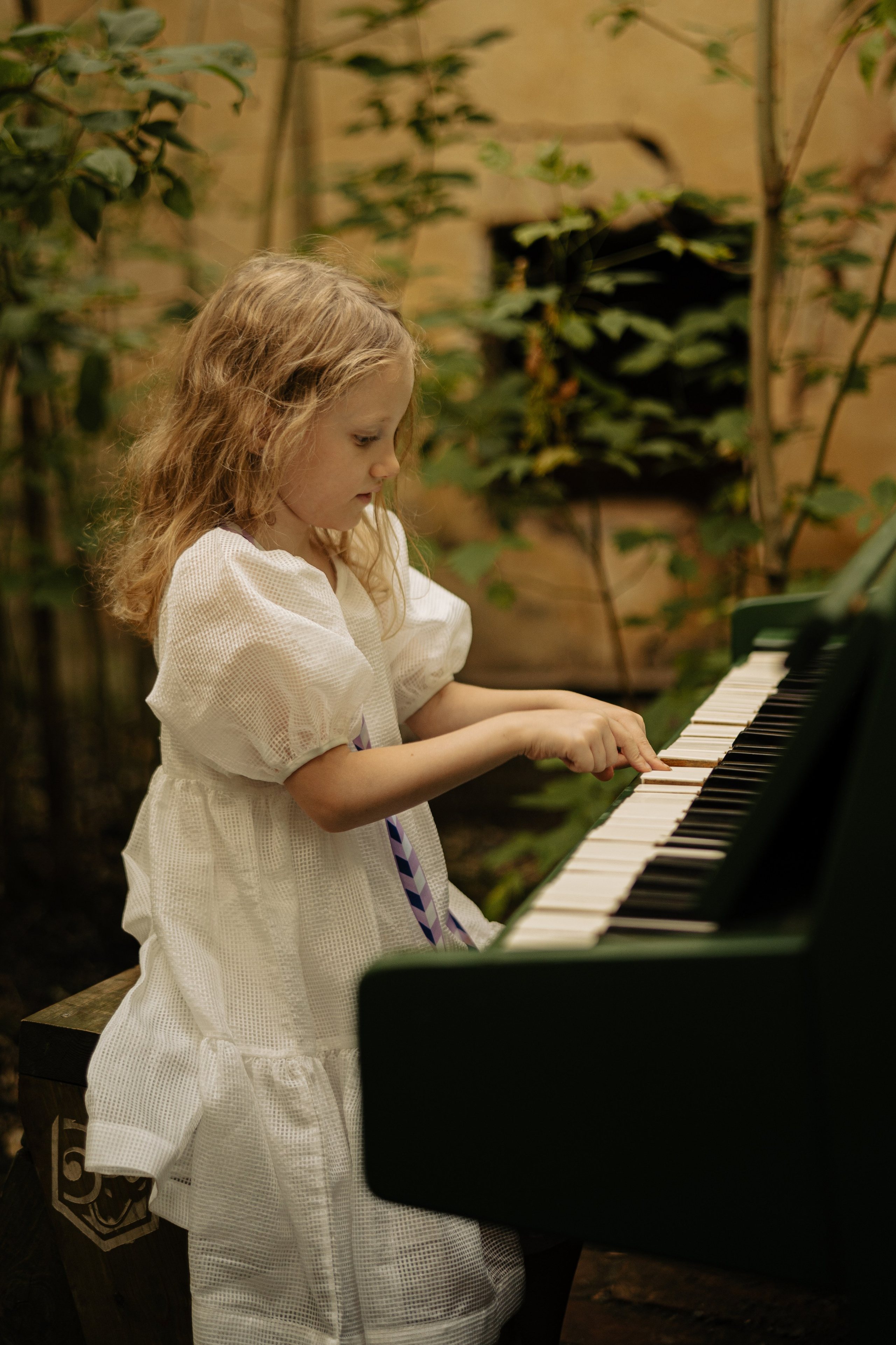 Девочка и пианино. Фотограф Мария N Екатеринбург