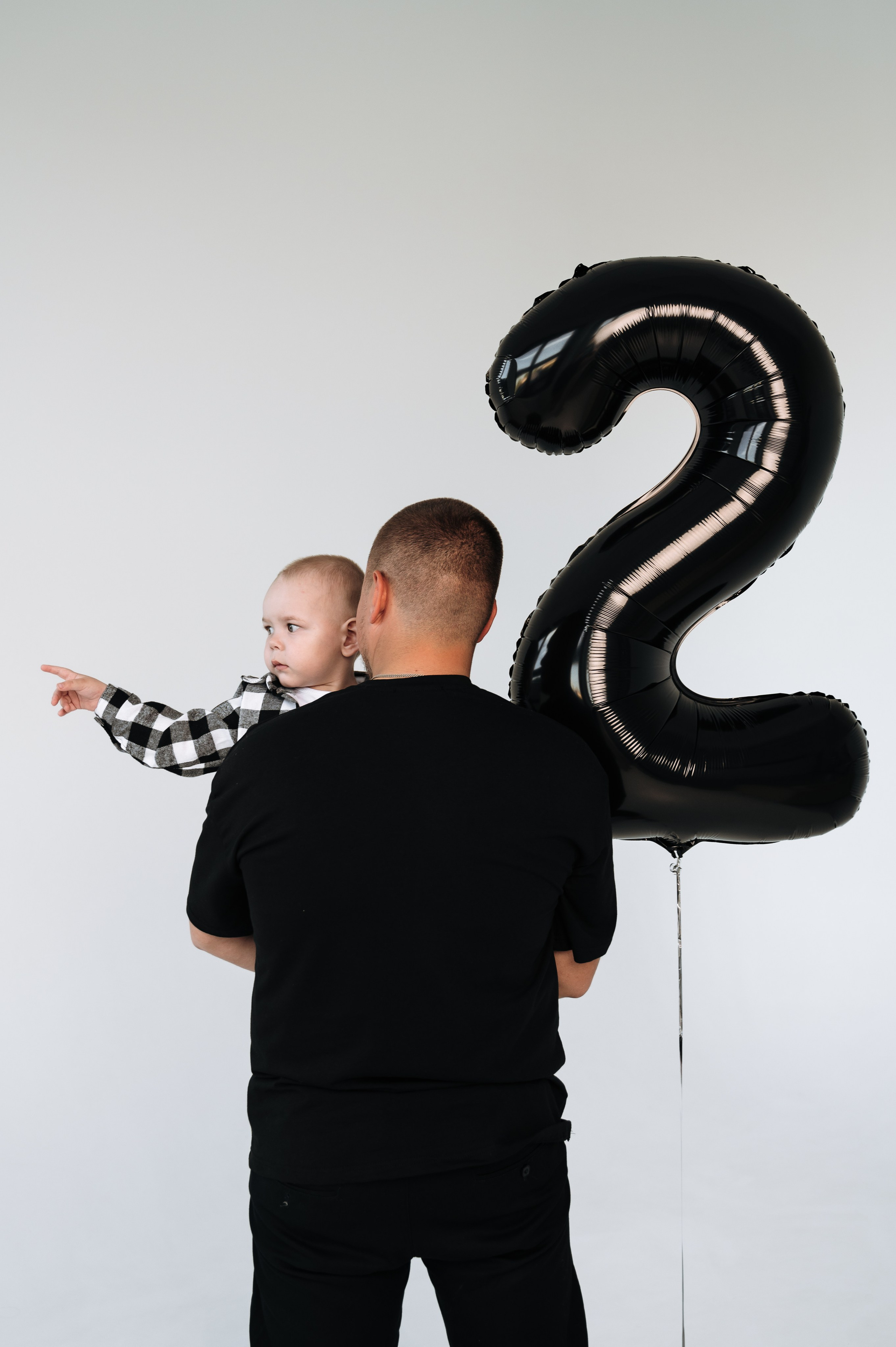 фотосессия в фотостудии сын и отец