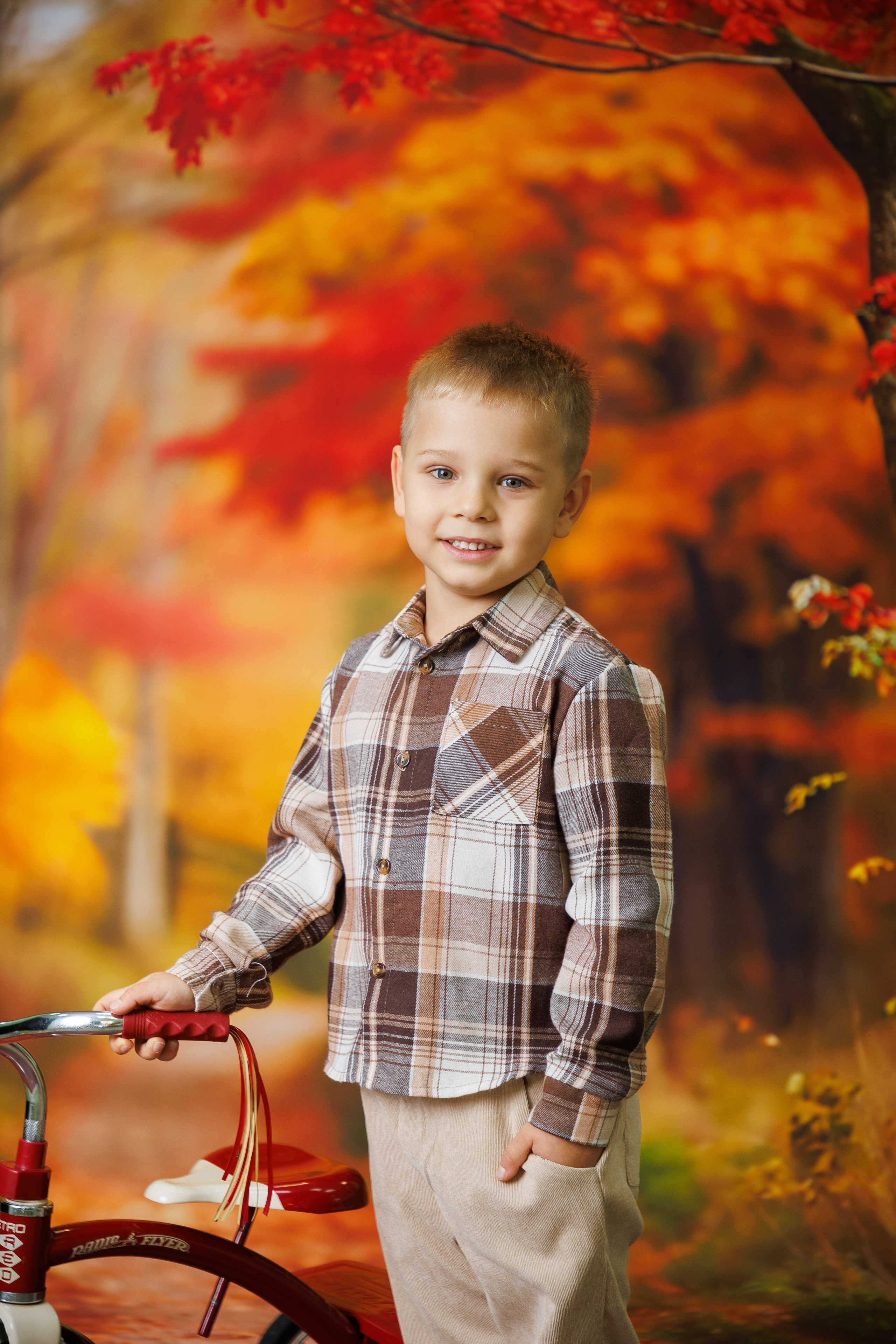 Велосипед. Детская фотостудия Москва