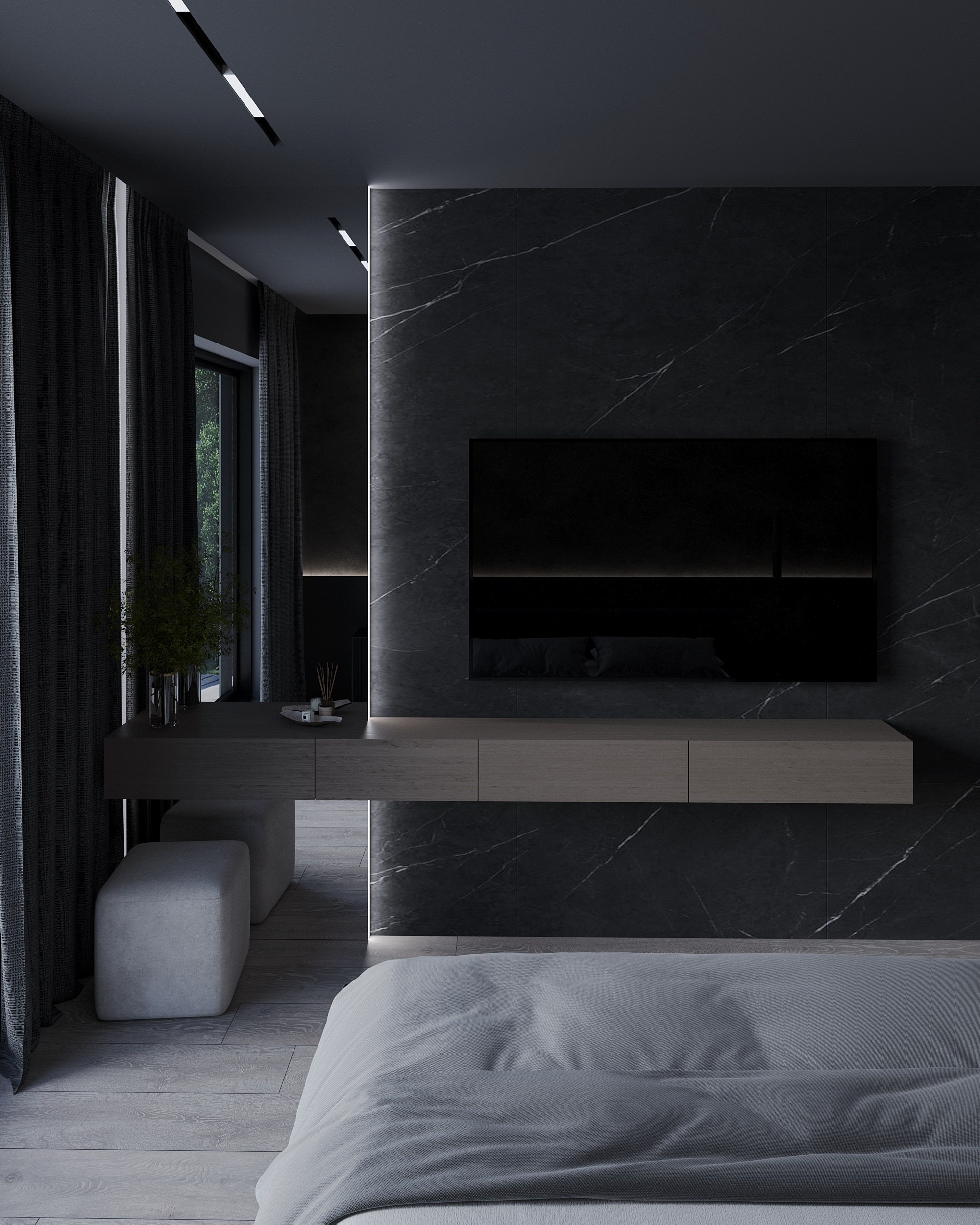 Дизайн-проект частного дома ст-ца Калужская. Дизайн интерьеров, 3D визуализации