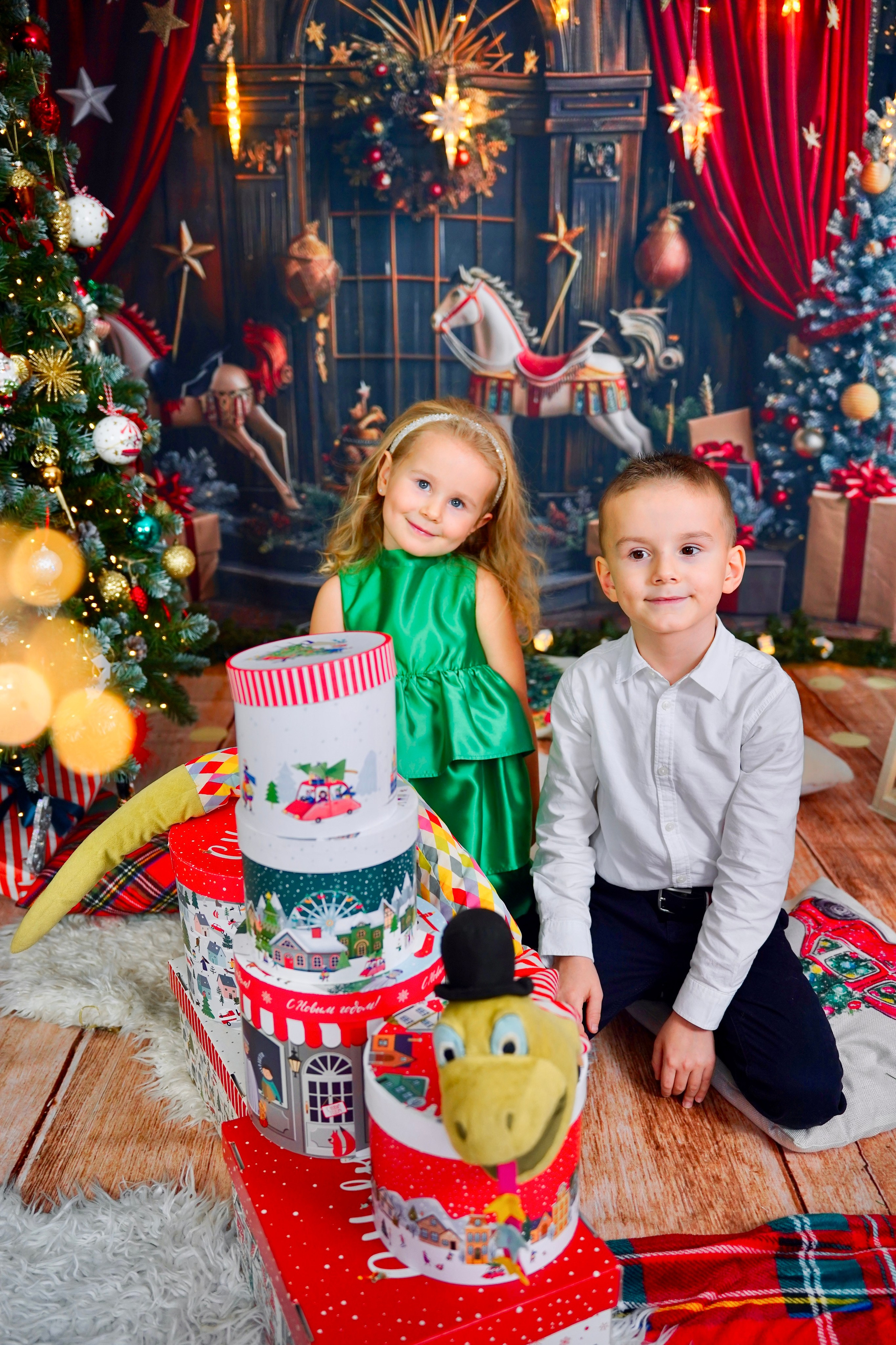 Новогодний фотопроект 2025 № 4. Семейный и детский фотограф Александра Гвоздикова