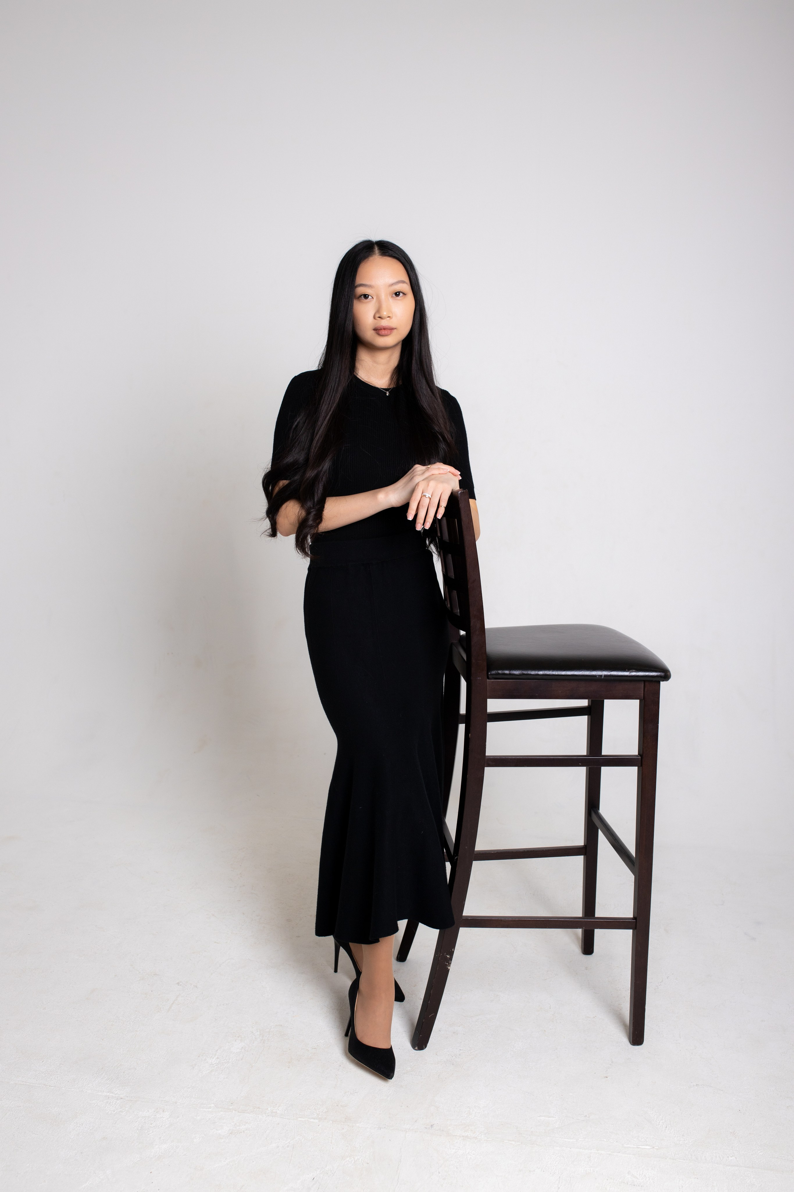 Семейная фотосессия на циклораме с импульсным светом. Фотограф в Железнодорожном и Балашихе