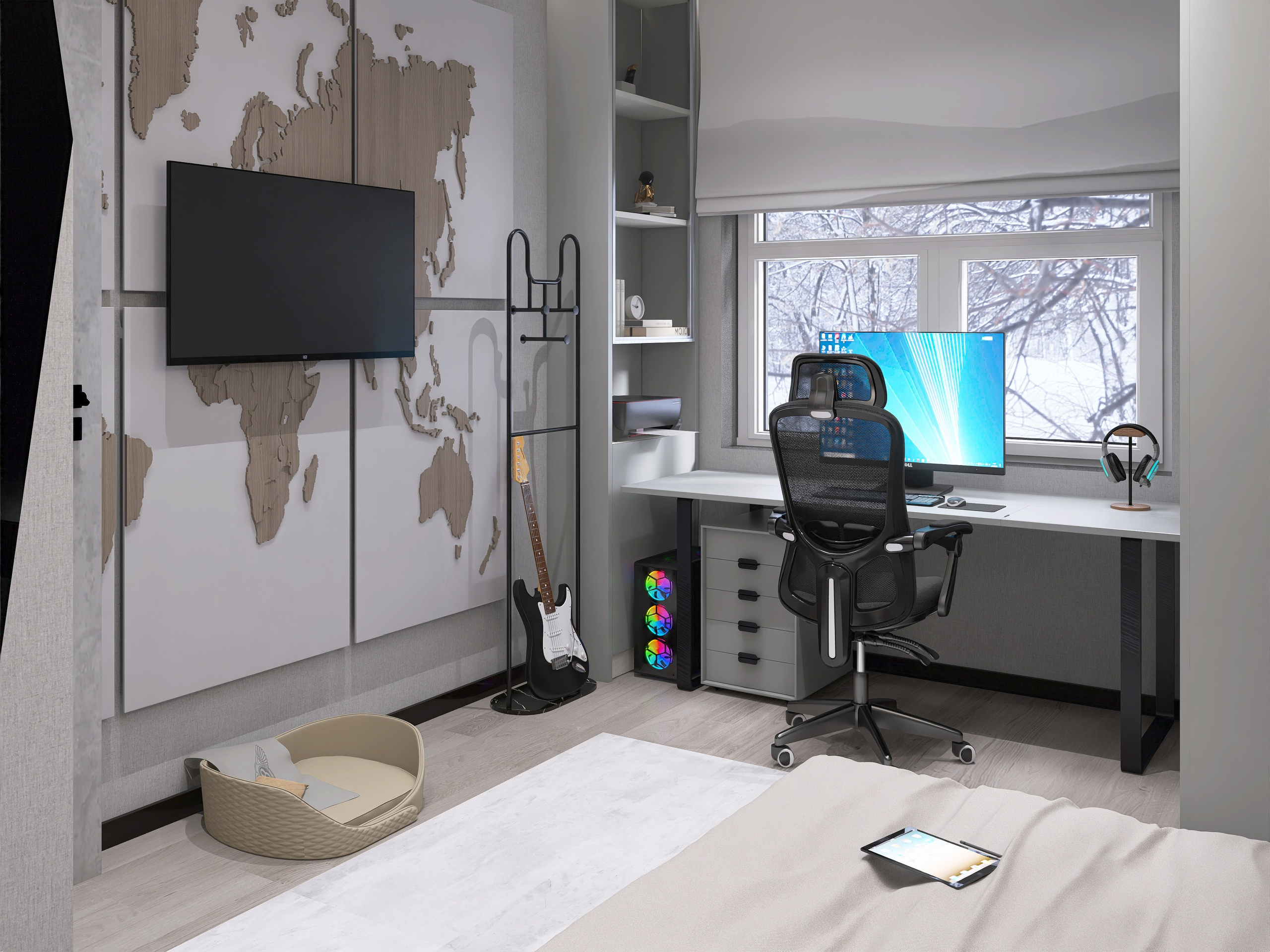 КП Гармония. Площадь 107 кв. м. Дизайнер интерьера в Новосибирске_Елена Сергеева