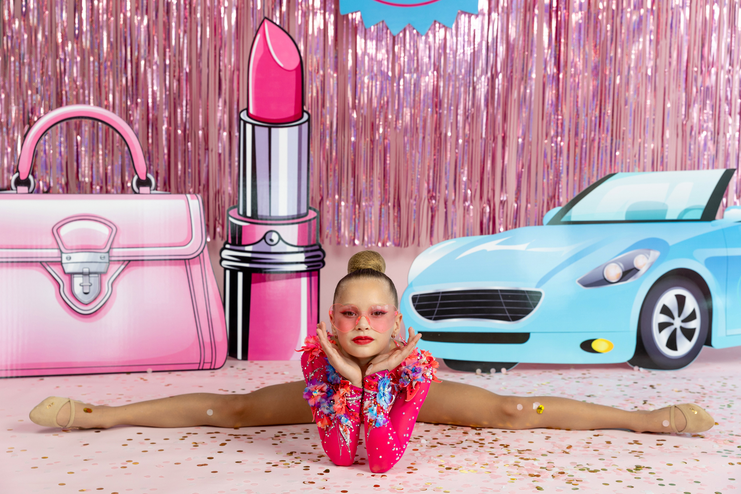 Фотозона в стиле «Barbie». Выпускные альбомы Москва Московская область Ирина Чугайнова