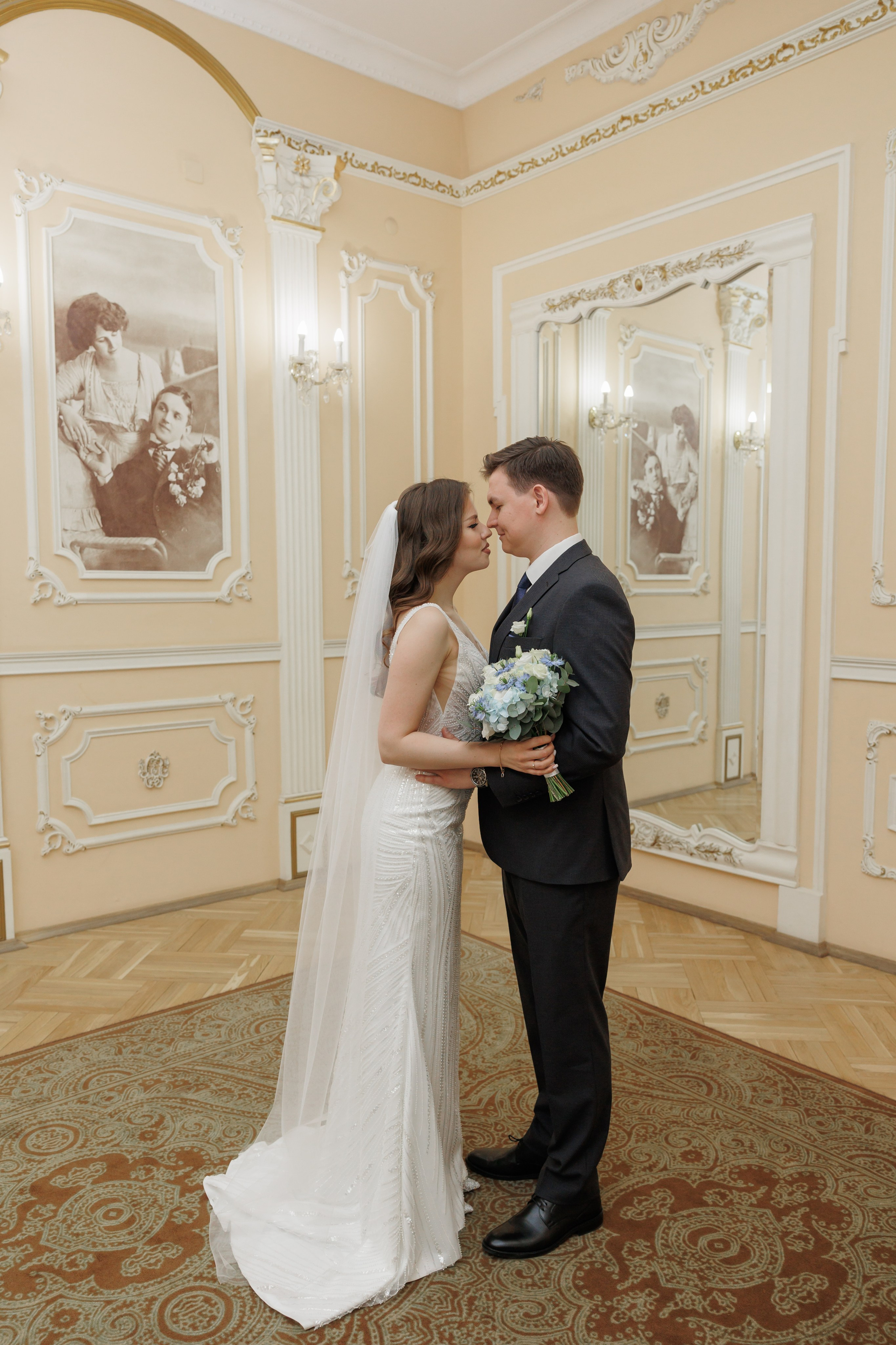 Даша и Дима, Грибоедовский ЗАГС. Свадебный и репортажный фотограф (Москва, Королев и другие)