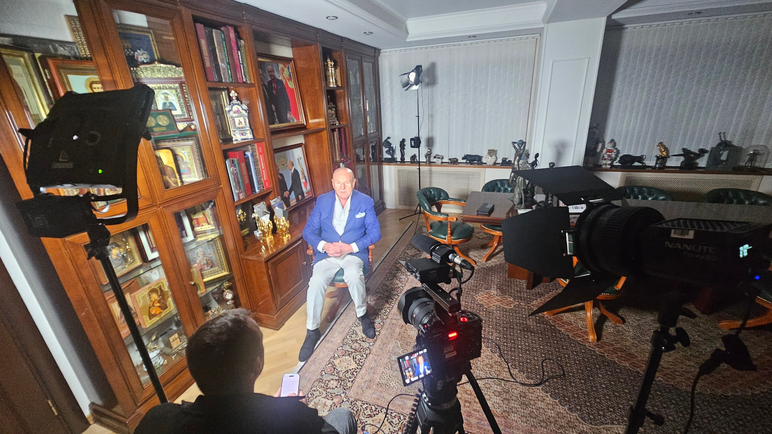 Backstage. Видеосъемка