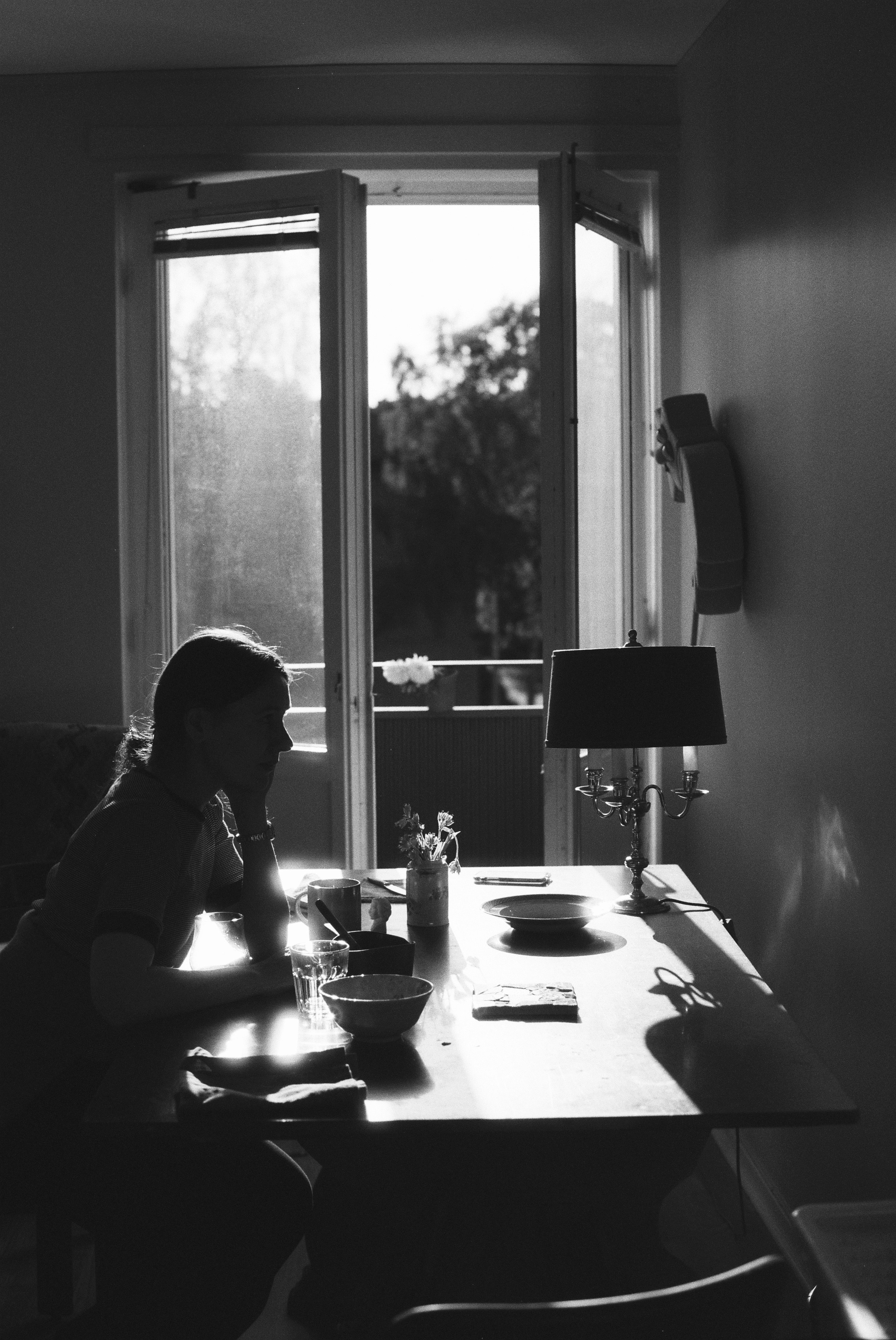 Portraits / b&w. Katya Zimina, film photographer based in Lisbon, Portugal