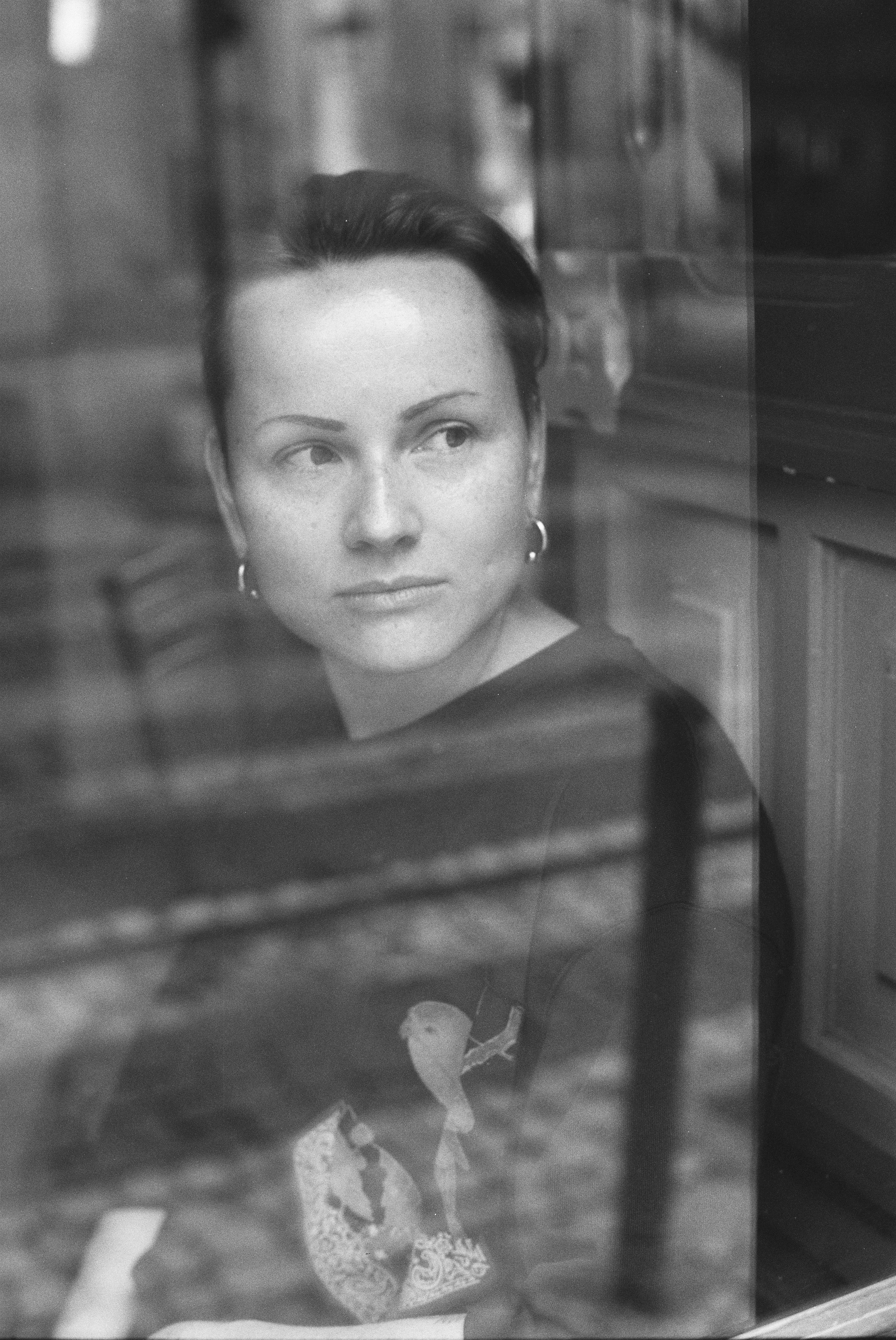 Portraits / b&w. Katya Zimina, film photographer based in Lisbon, Portugal