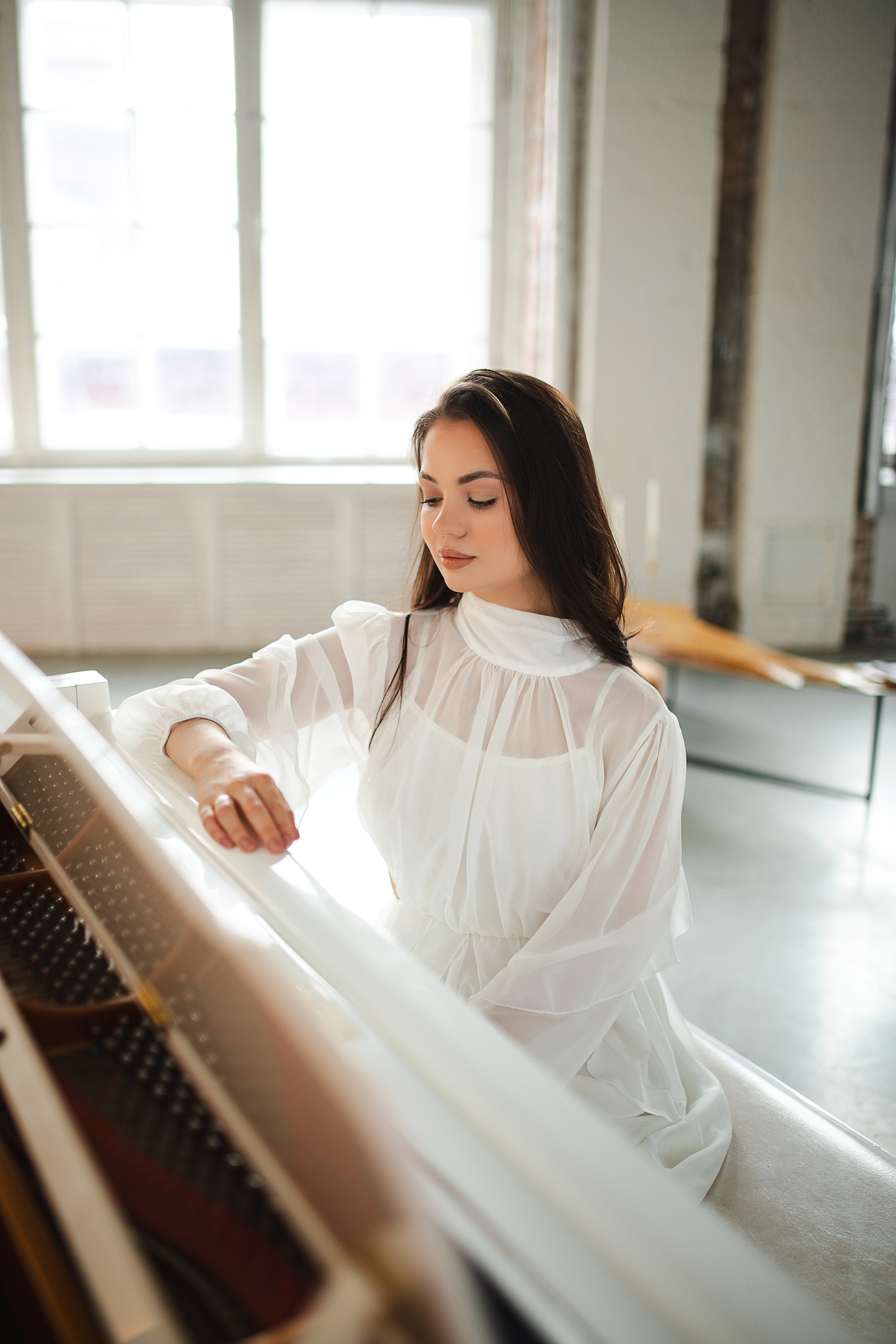 Настенька студийный портрет. Фотограф Санкт-Петербург Раднаева Юлия