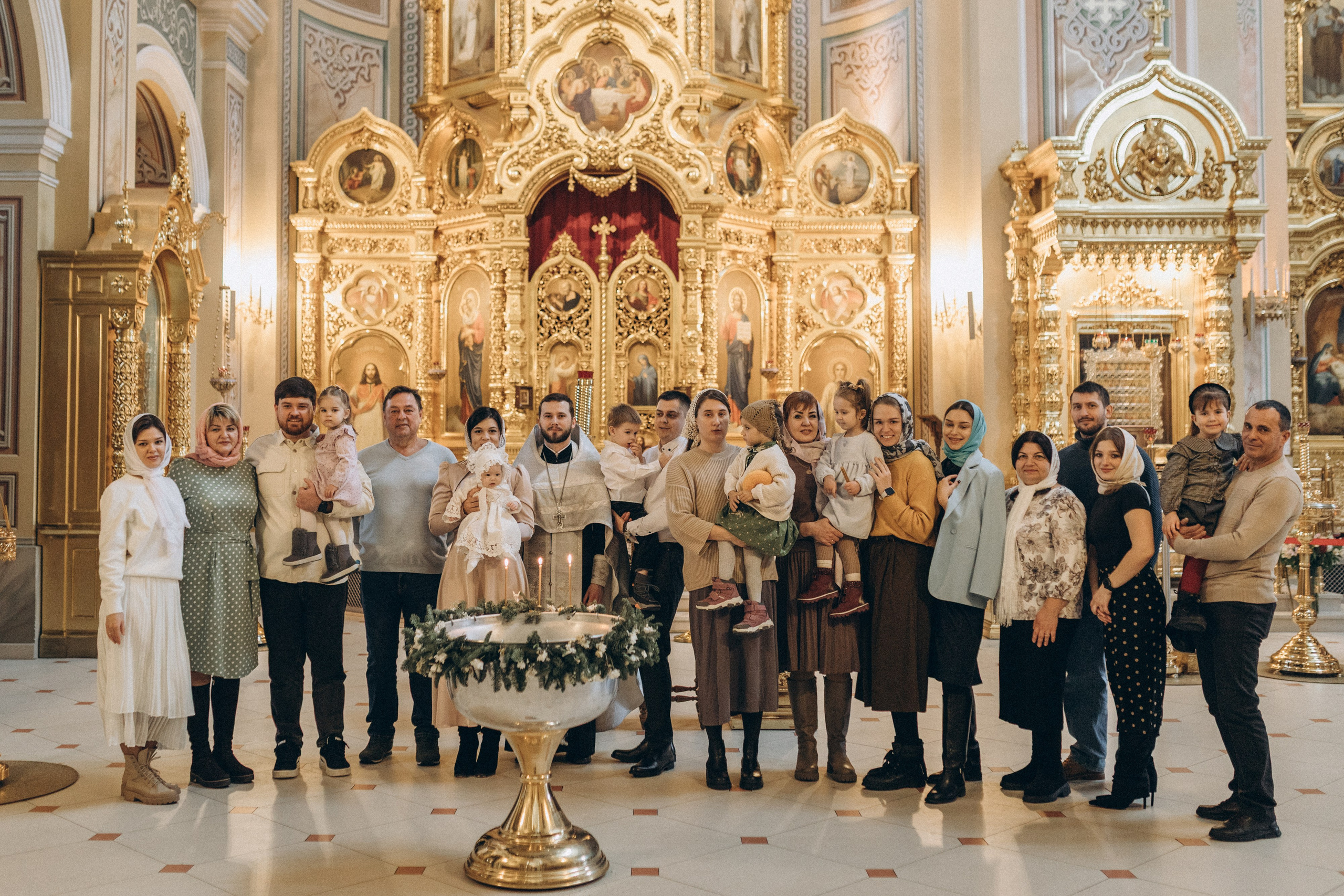 Крещение Анютки. Семейный фотограф и фотограф на роды в Ростове-на-Дону Мухина Виктория