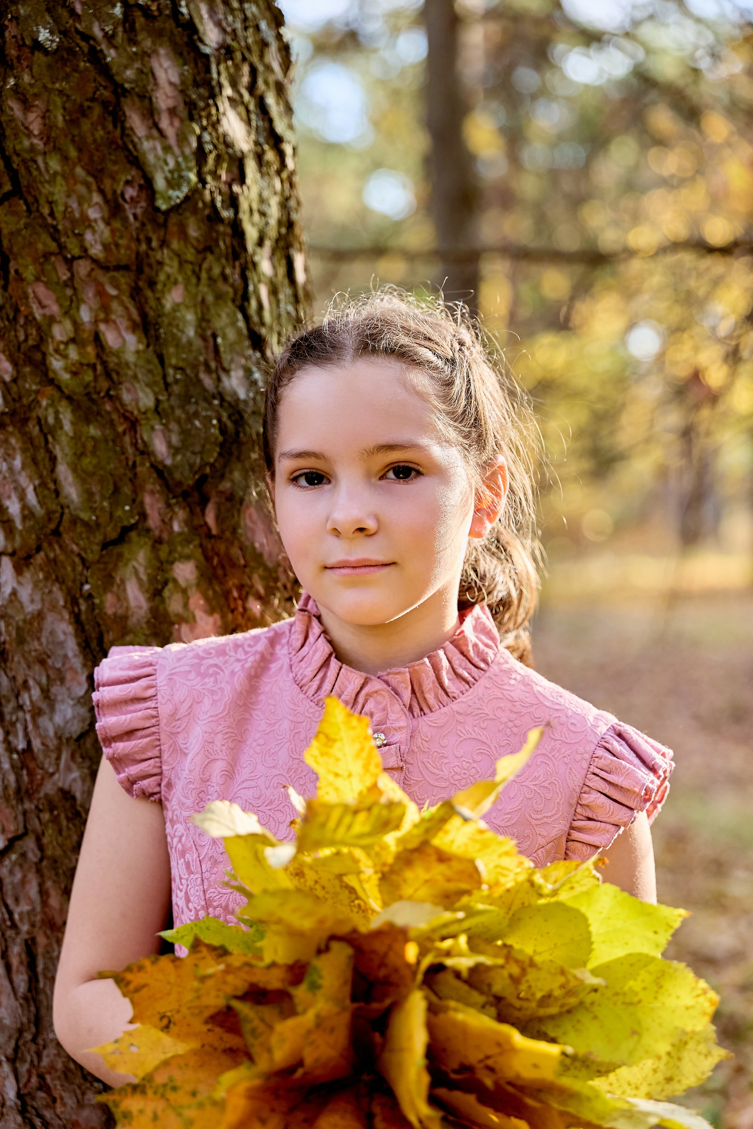 Золотая Осень школьная фотосессия