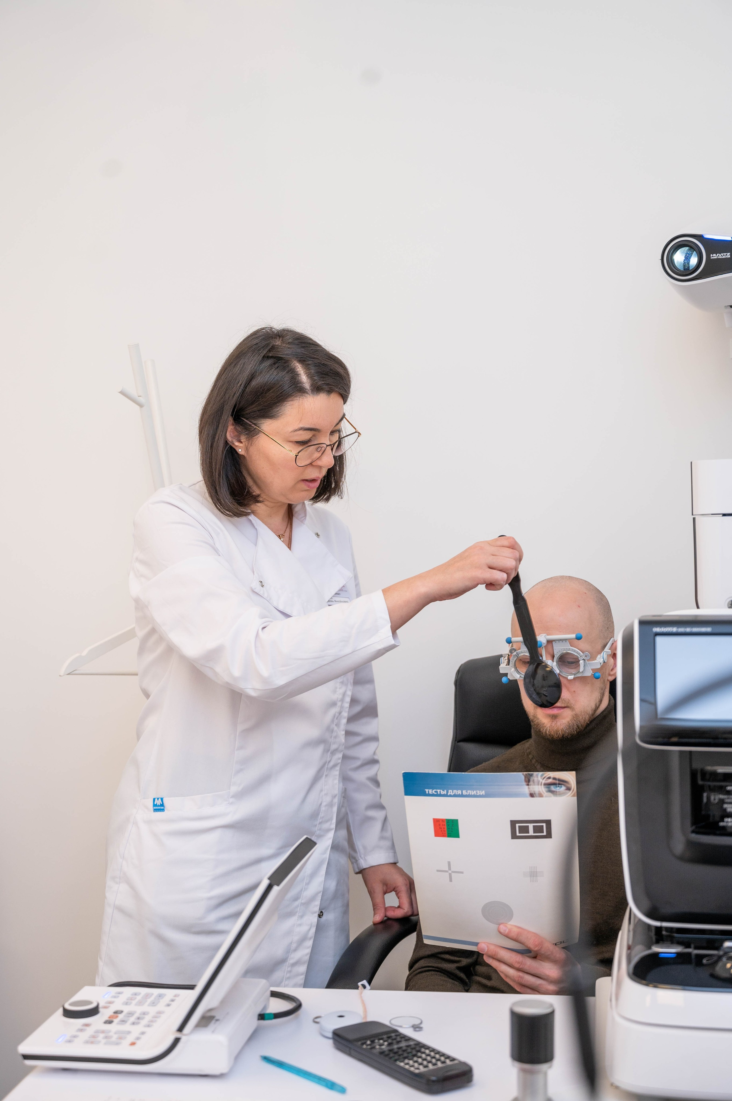 Съёмка открытия оптики