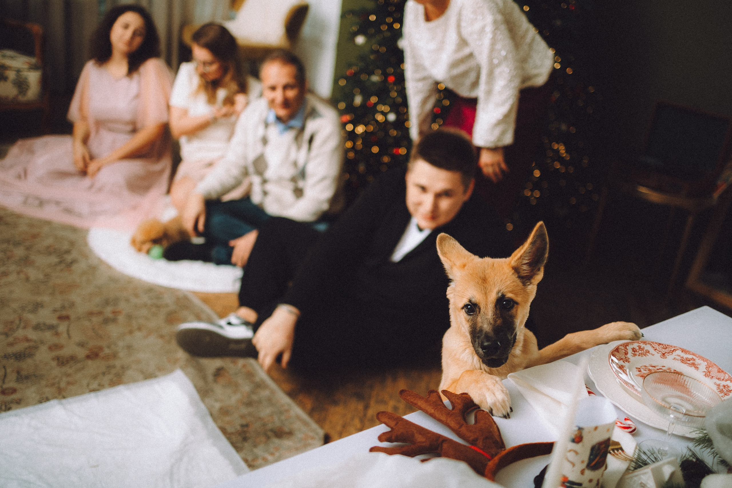 Джули, Шелли и их семья