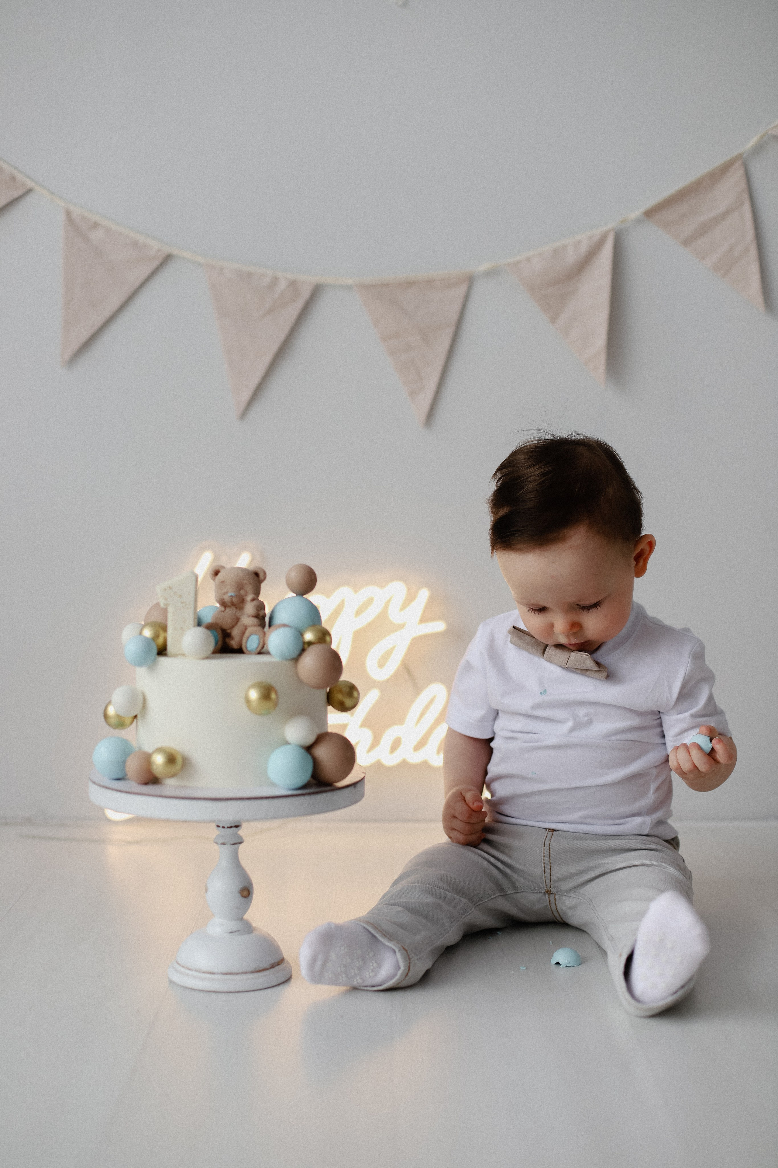 Тимофею 1 год. Фотограф в Алматы и Москве Даша Пушкина