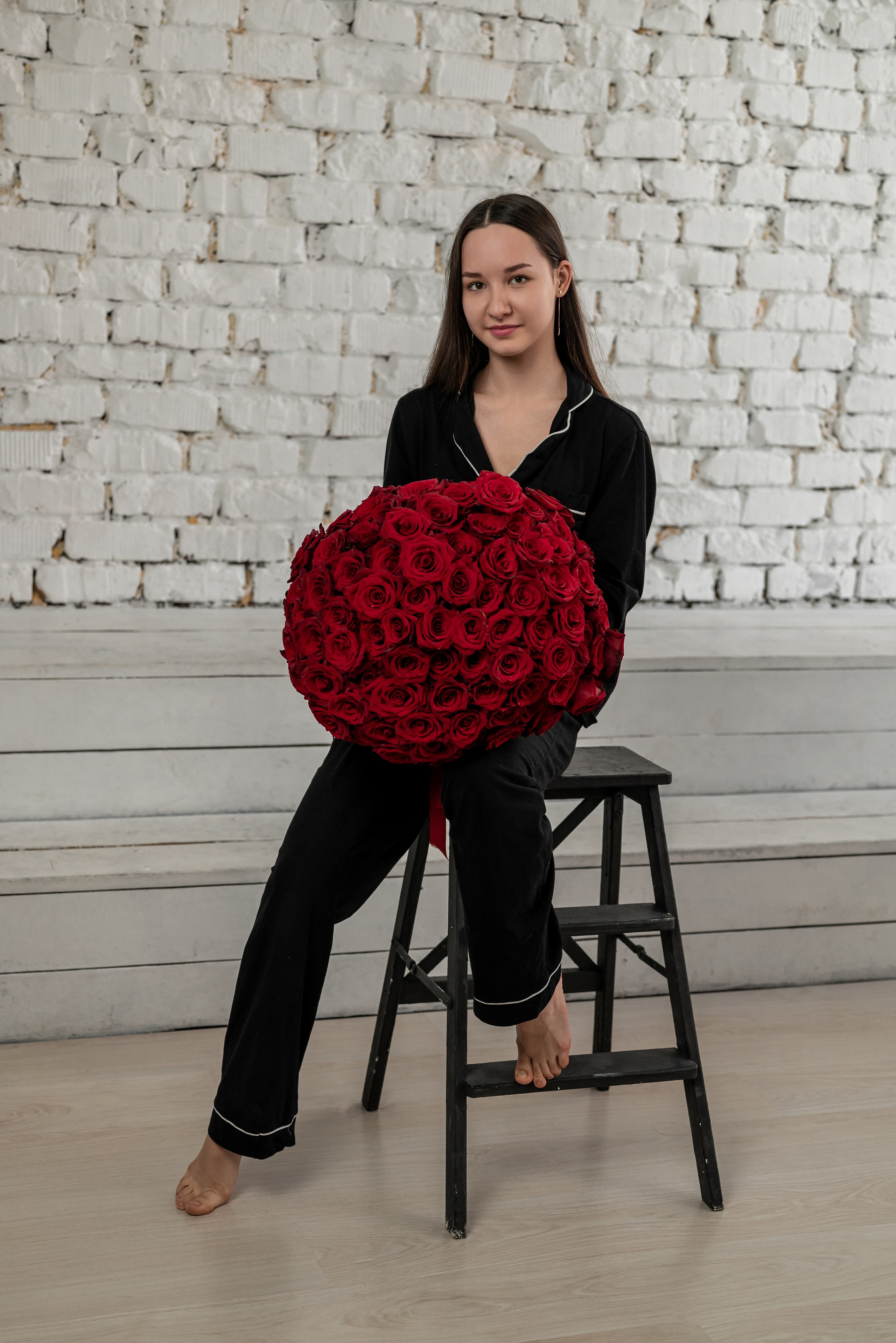 Фотопроект *101 красная роза* 2025 г. Фотограф в городе Салават