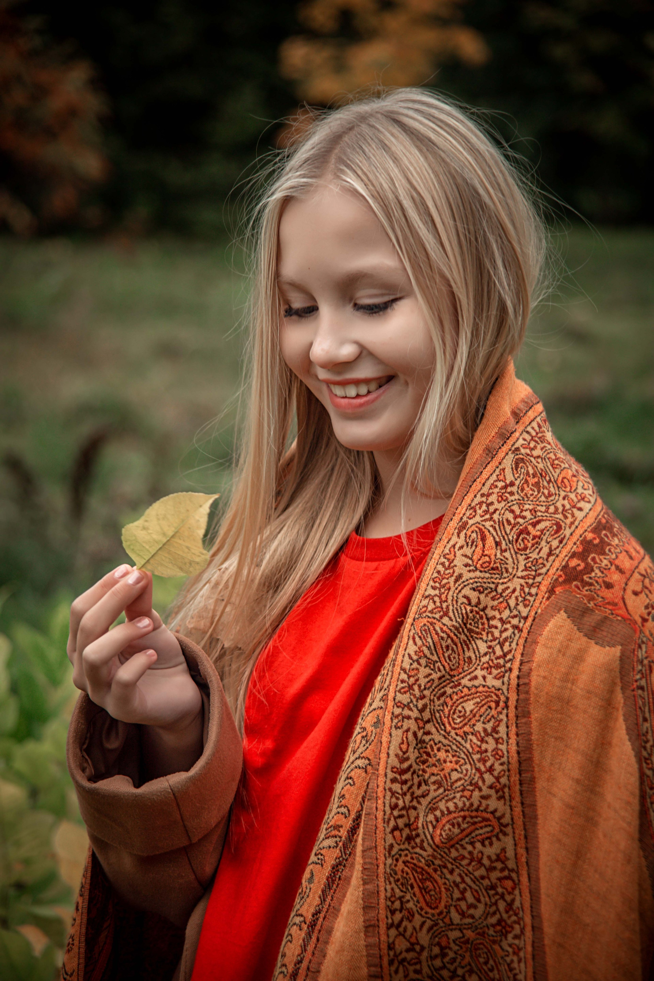 Осенняя прогулка Кати. Семейный и детский фотограф в Москве Ольга Кривенцова