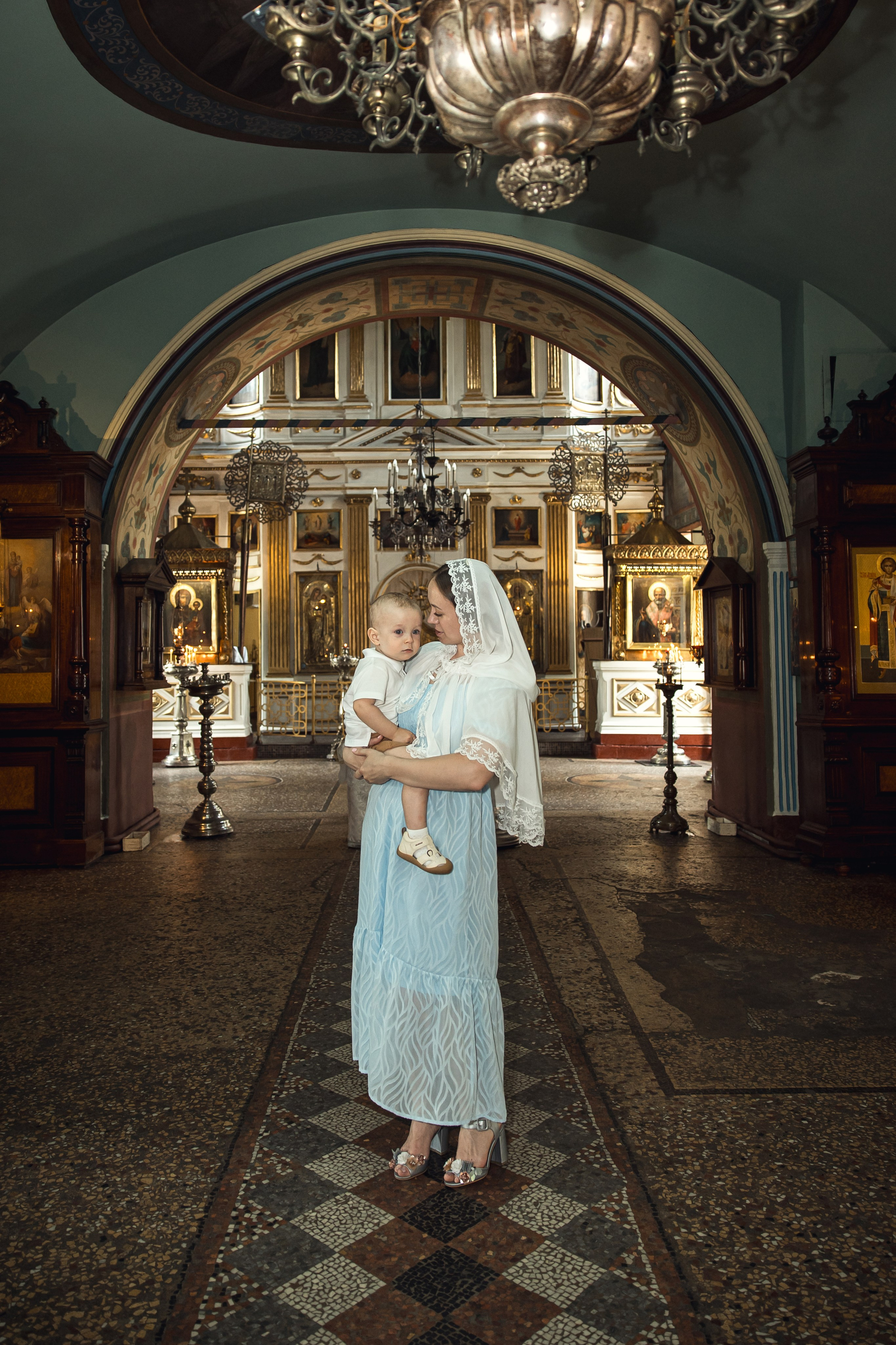 Таинство крещения. Семейный и детский фотограф в Москве Орешина Юлия