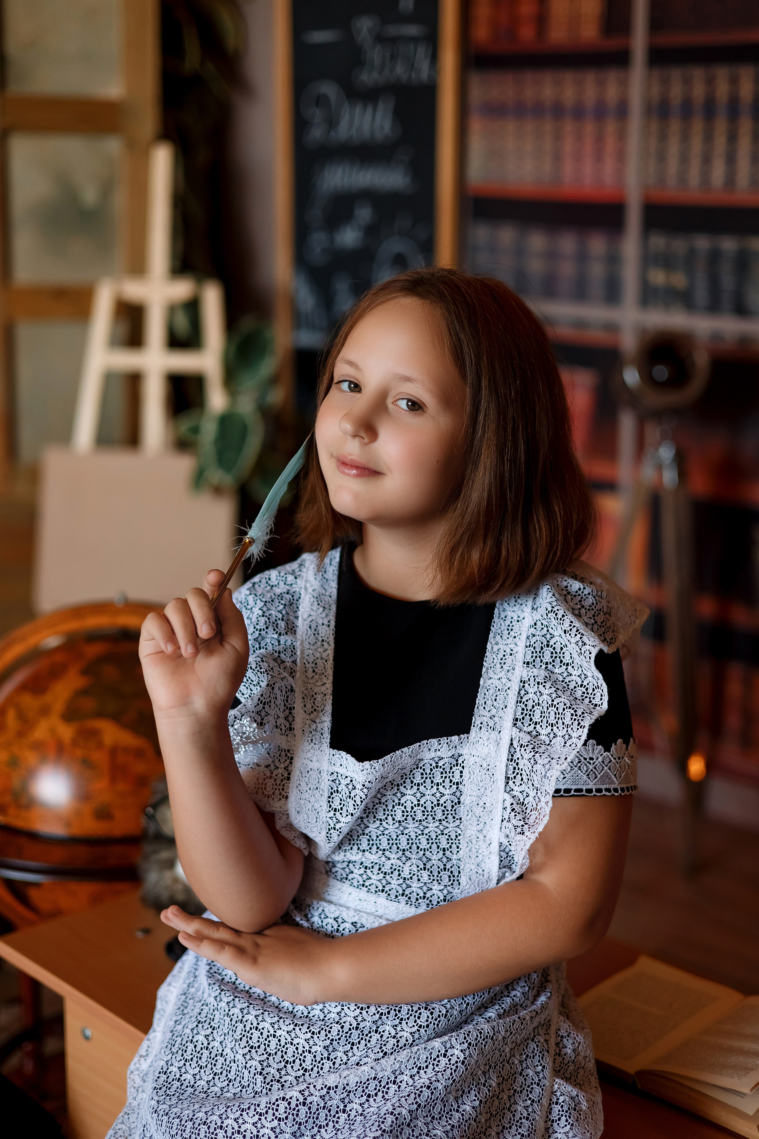 4 класс фотосессия в фотостудии. Фотограф Любовь Корниенко, Примоский край