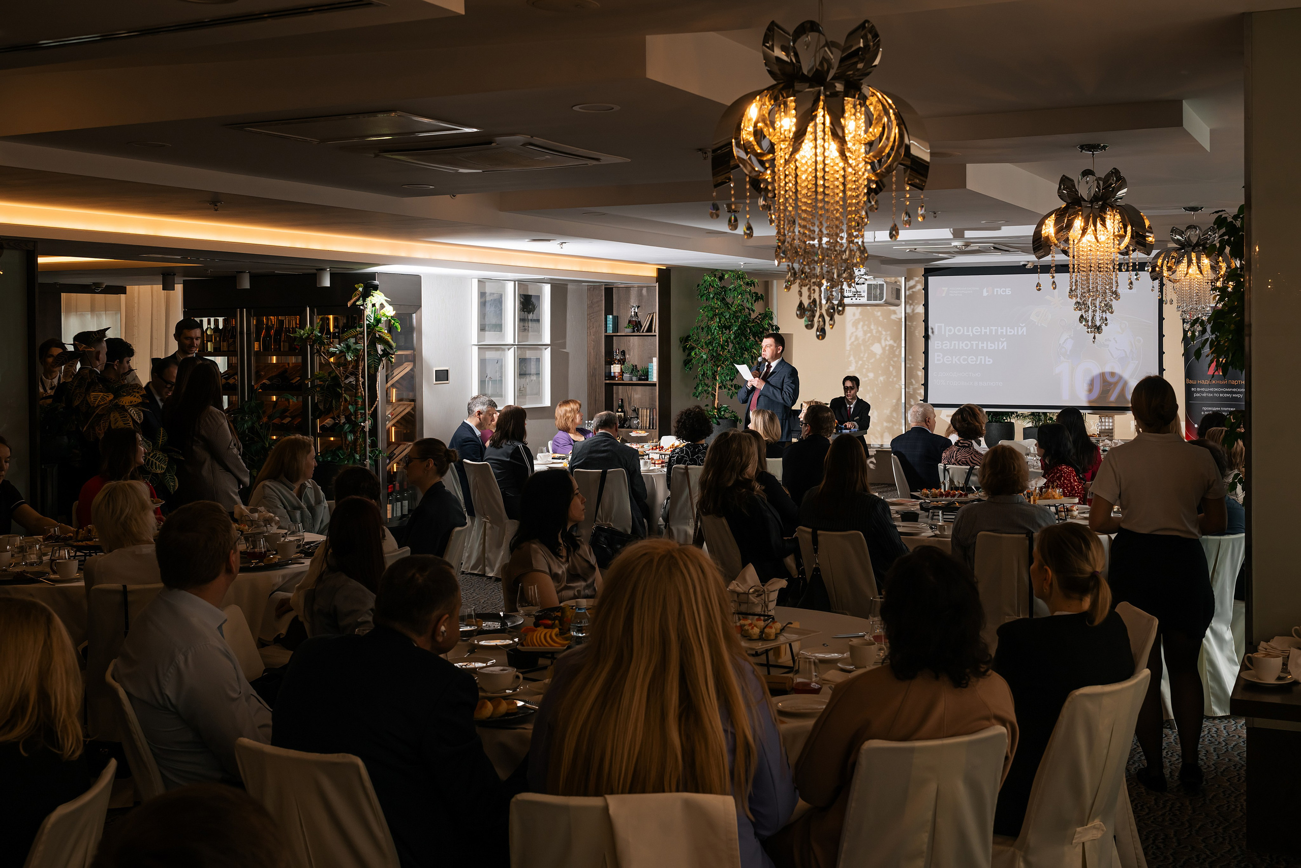 Бизнес-завтрак А7 в ресторане 10Ten