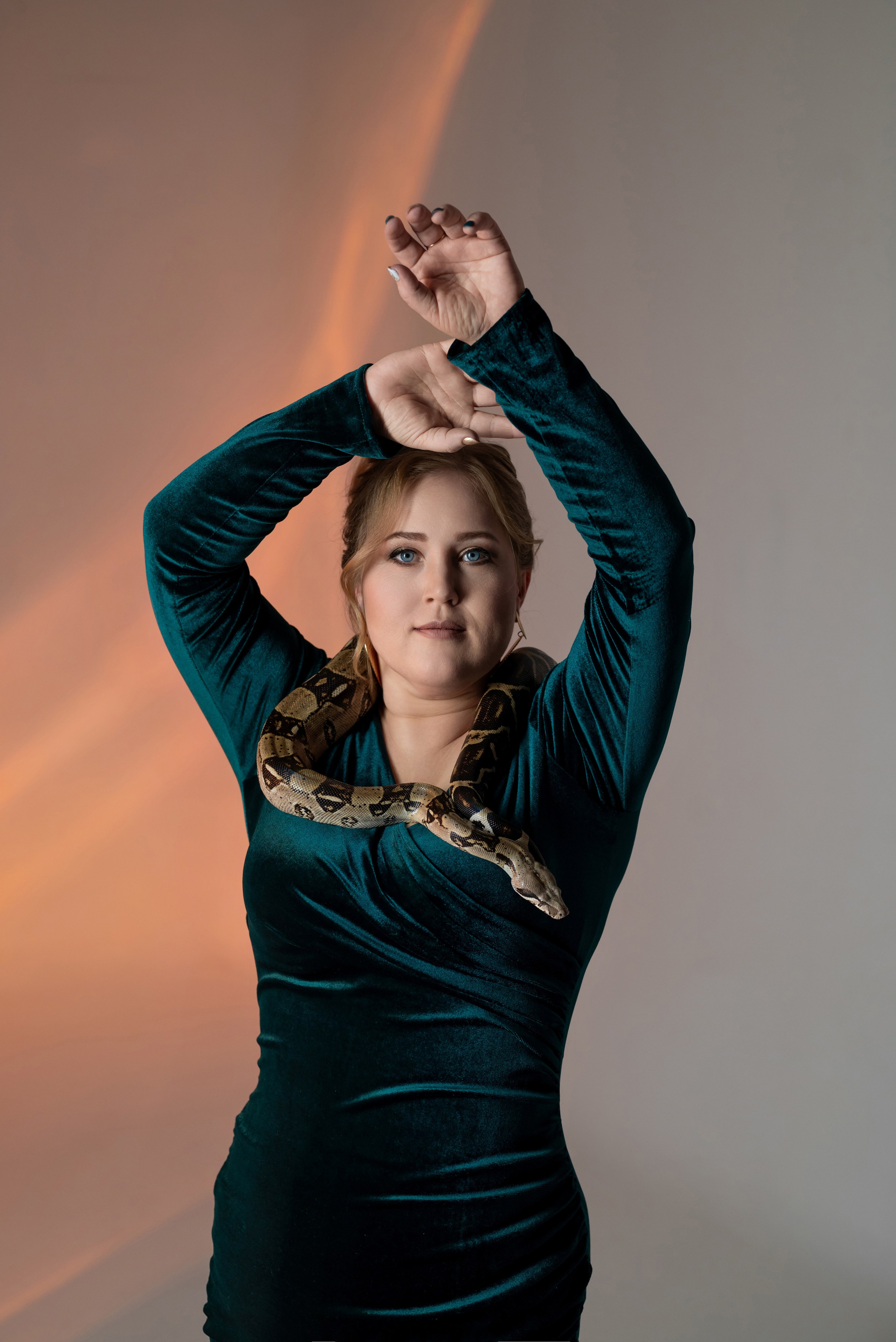 Фотопроект со змеёй 2025 г. Фотограф в городе Салават