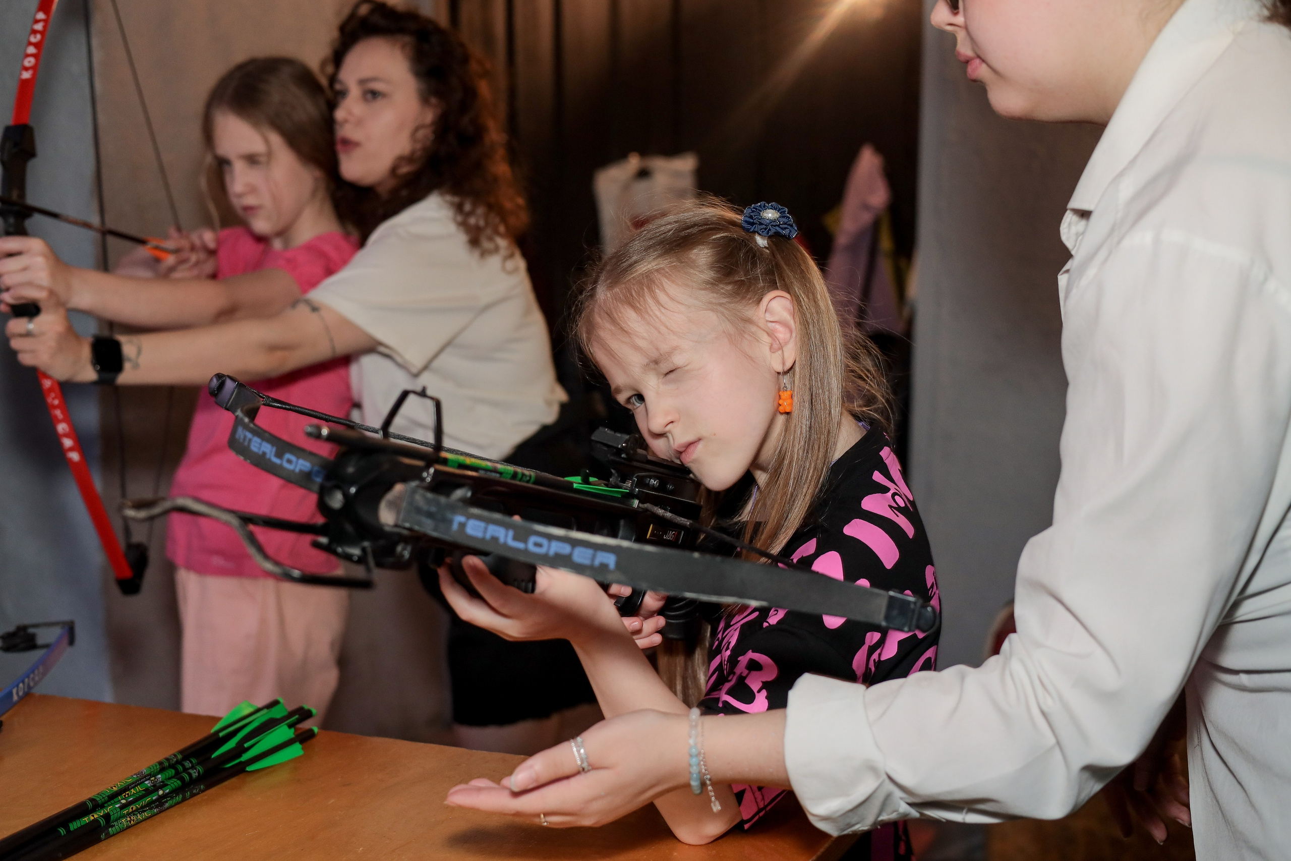 День рождение в стрелковом клубе. Фотограф Надршина Лилия