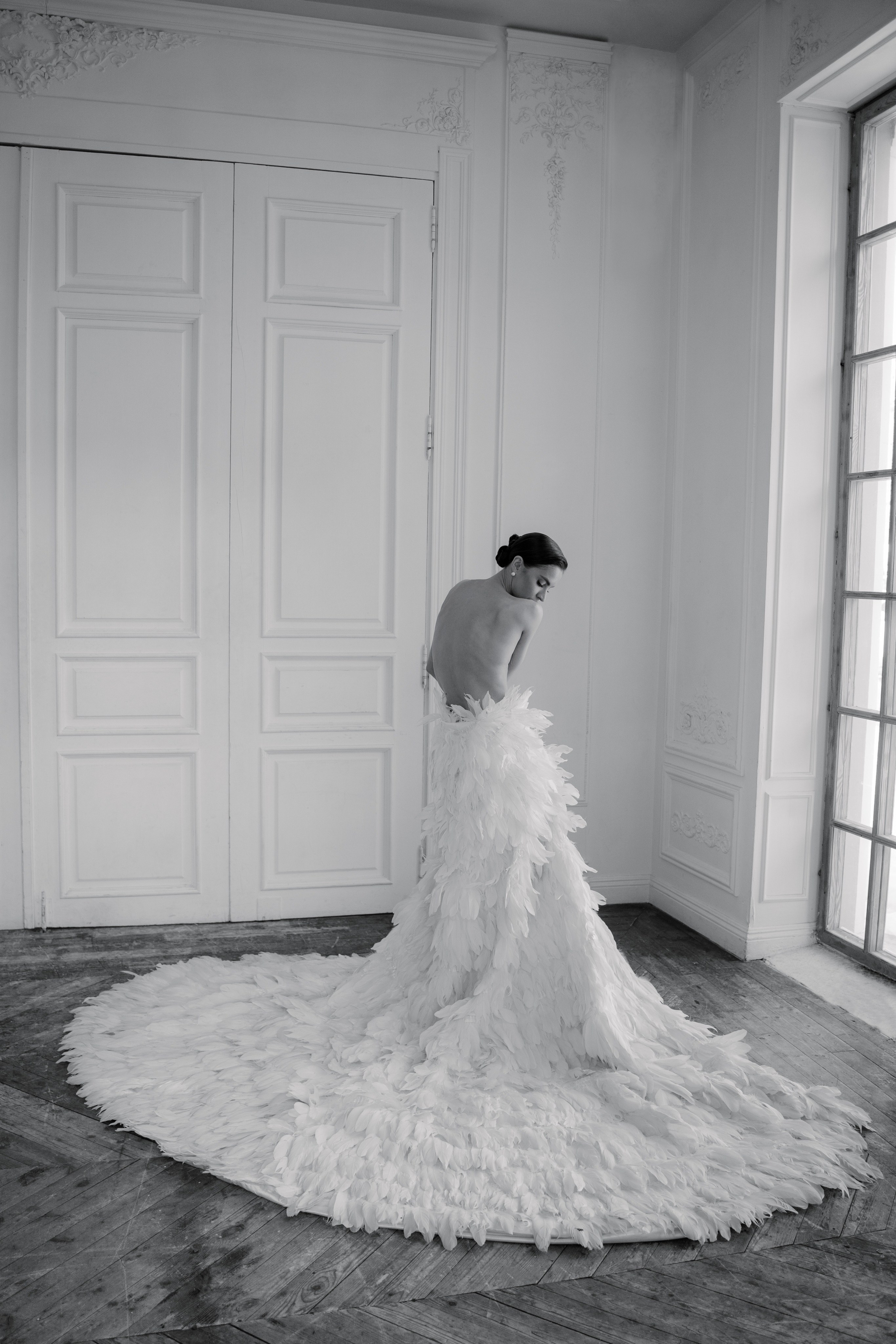 Белый лебедь. Портретный фотограф в Москве