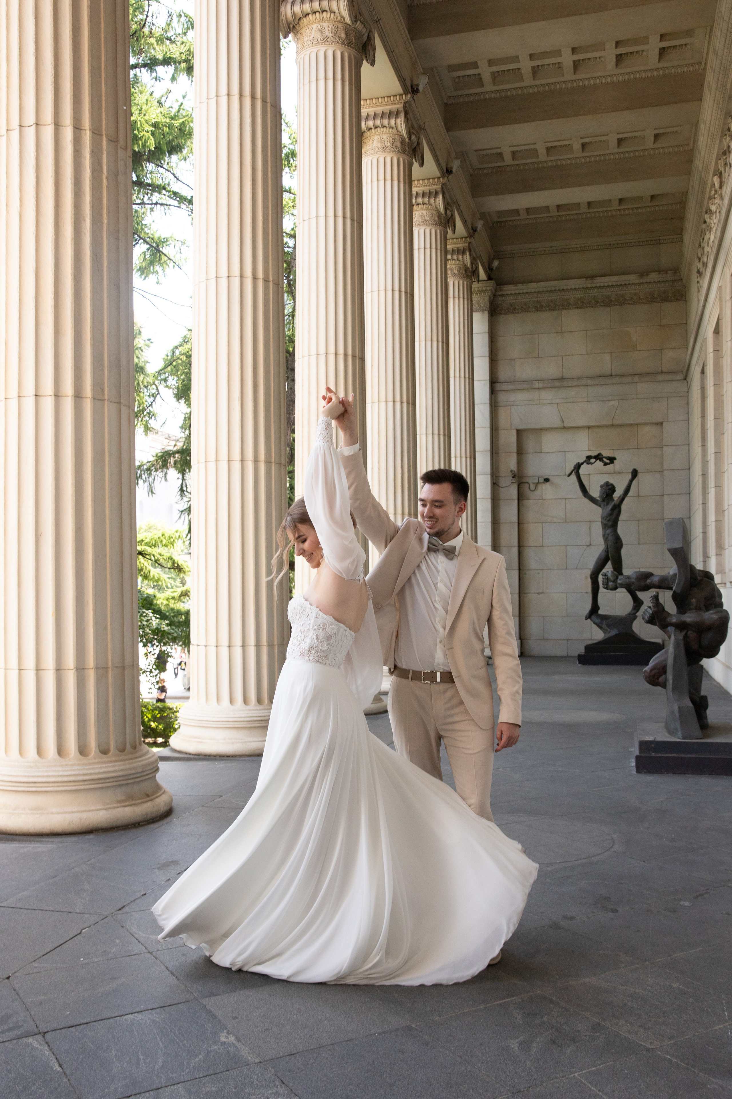 Националь + Пушкинский музей. Свадебный и портретный фотограф в Москве Мария Кравченко