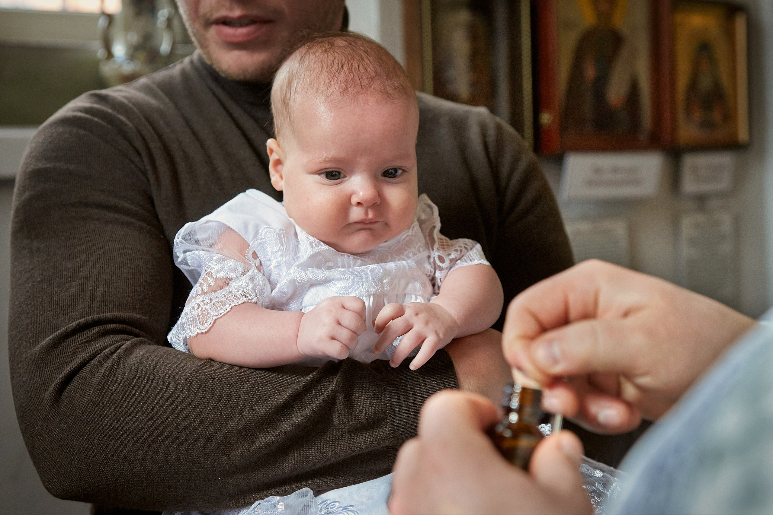 Крещение в Храме Димитрия Солунского