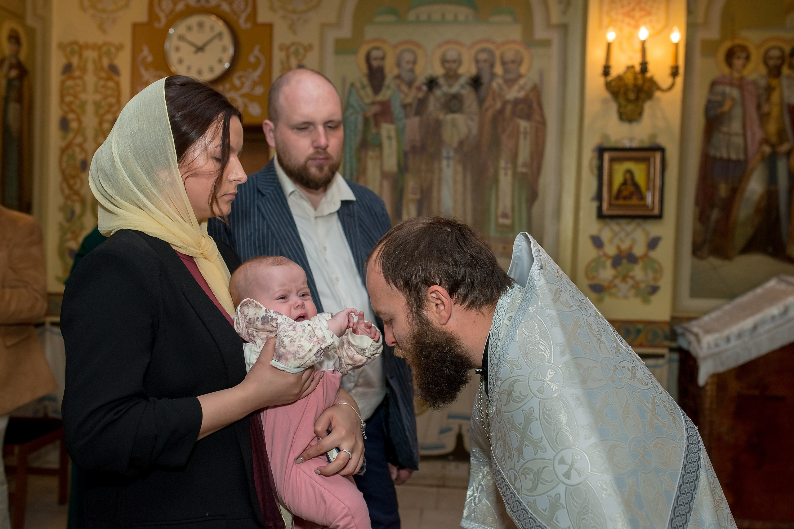 Крещение в Тропарёво. Фотограф Владимир Артамонов