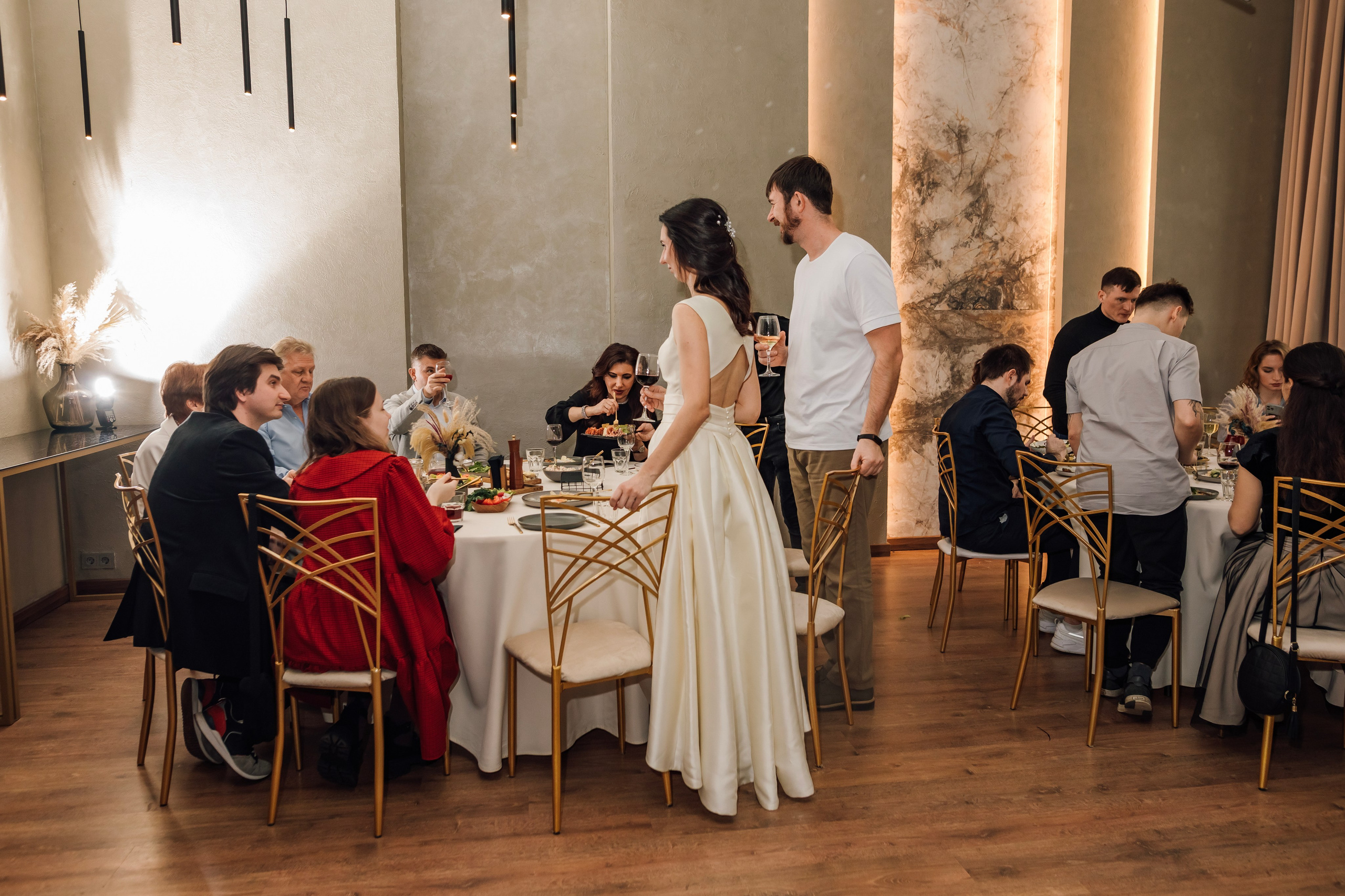 Таня и Миша. Свадьба в лофте. Свадебный и семейный фотограф в Москве Евгения Лисина