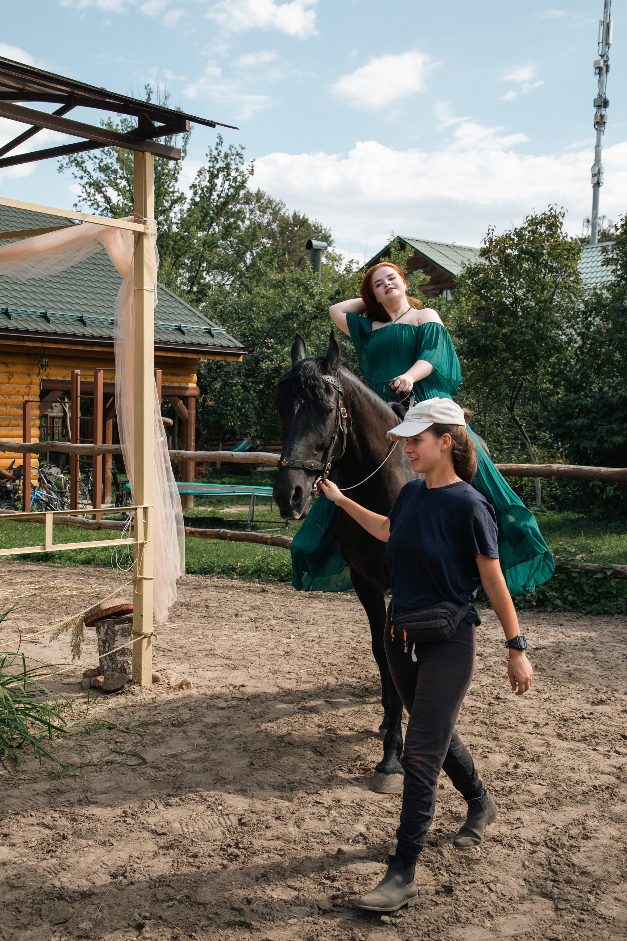 Фотосессия с лошадкой Пенкой