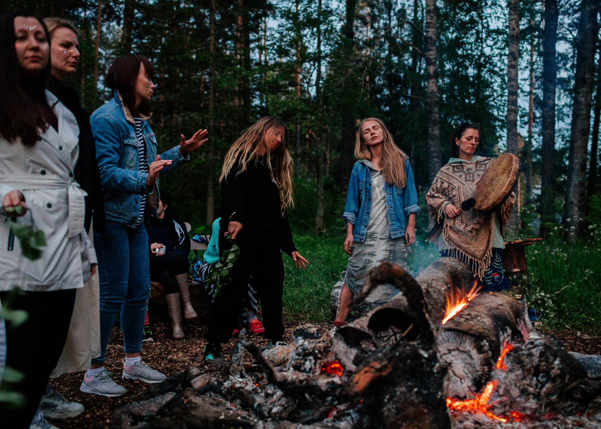 Total escape в Карелии. Женские выезды на Ладогу. Портретный и свадебный фотограф в Санкт-Петербурге Ольга Филиппова
