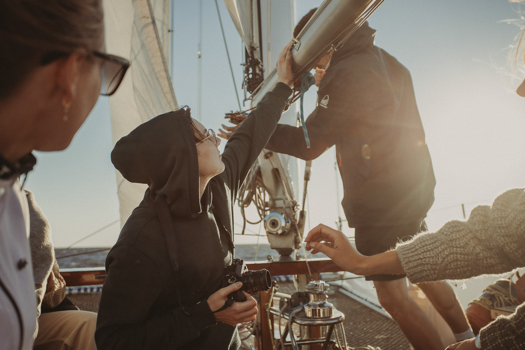 Прогулки на яхте в акватории Финского залива. Портретный и свадебный фотограф в Санкт-Петербурге Ольга Филиппова