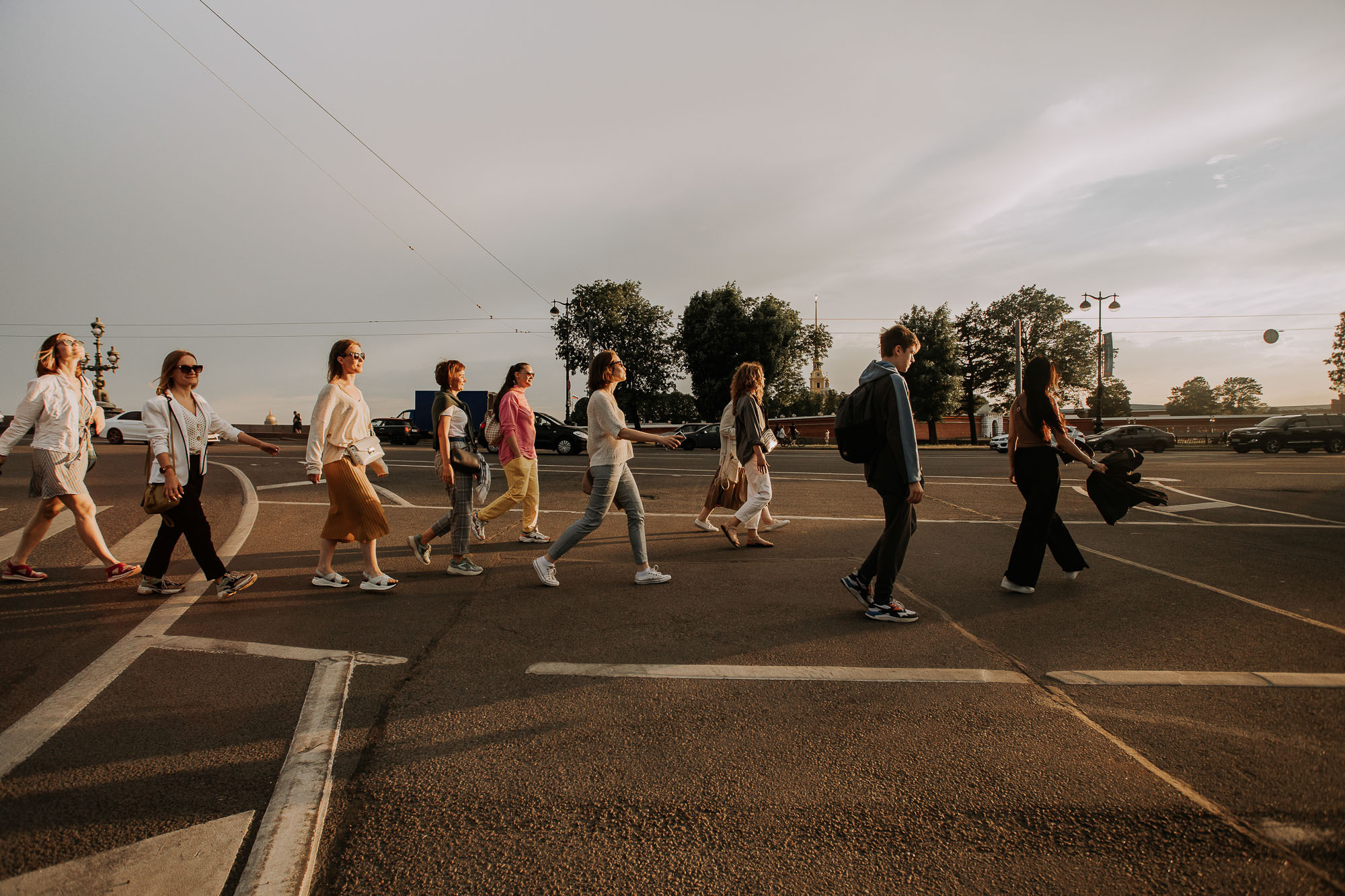 Арт-прогулка по Петербургу с пикником на крыше. Портретный и свадебный фотограф в Санкт-Петербурге Ольга Филиппова