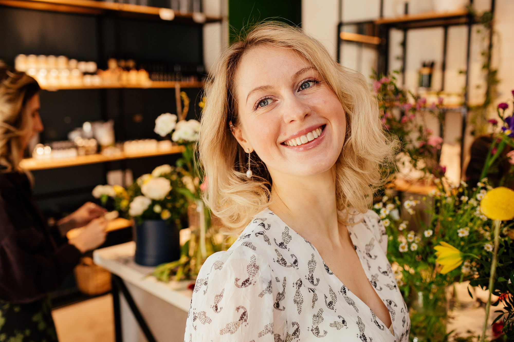 Цветочный мастер-класс в студии Kraft Flowers. Портретный и свадебный фотограф в Санкт-Петербурге Ольга Филиппова