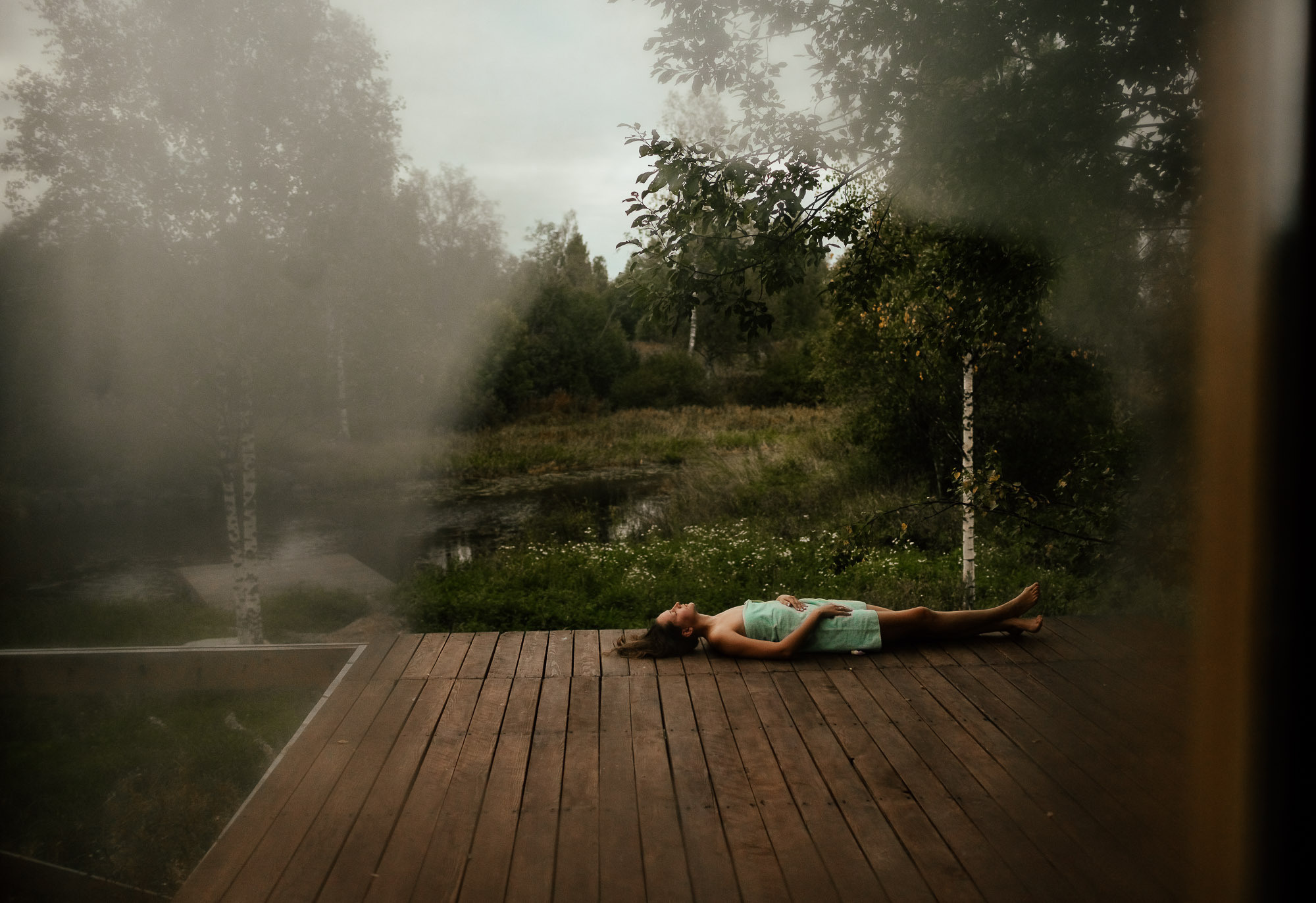 Total escape в Карелии. Женские выезды на Ладогу. Портретный и свадебный фотограф в Санкт-Петербурге Ольга Филиппова