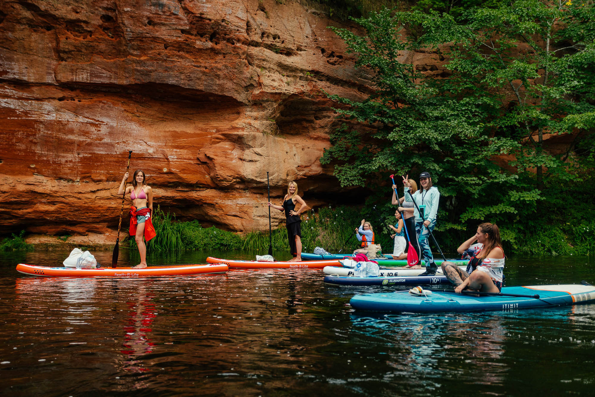 Сплав на сапах по реке Оредеж. Портретный и свадебный фотограф в Санкт-Петербурге Ольга Филиппова