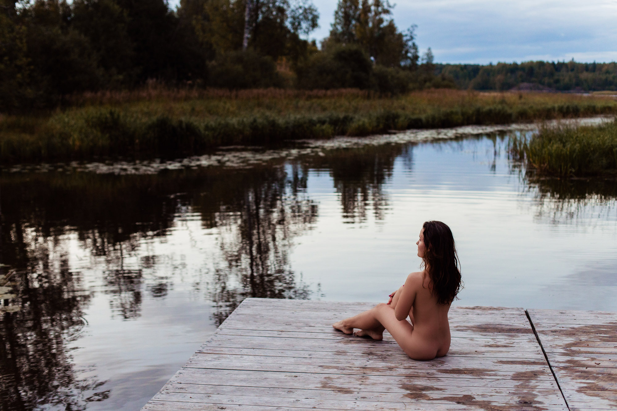 Total escape в Карелии. Женские выезды на Ладогу. Портретный и свадебный фотограф в Санкт-Петербурге Ольга Филиппова