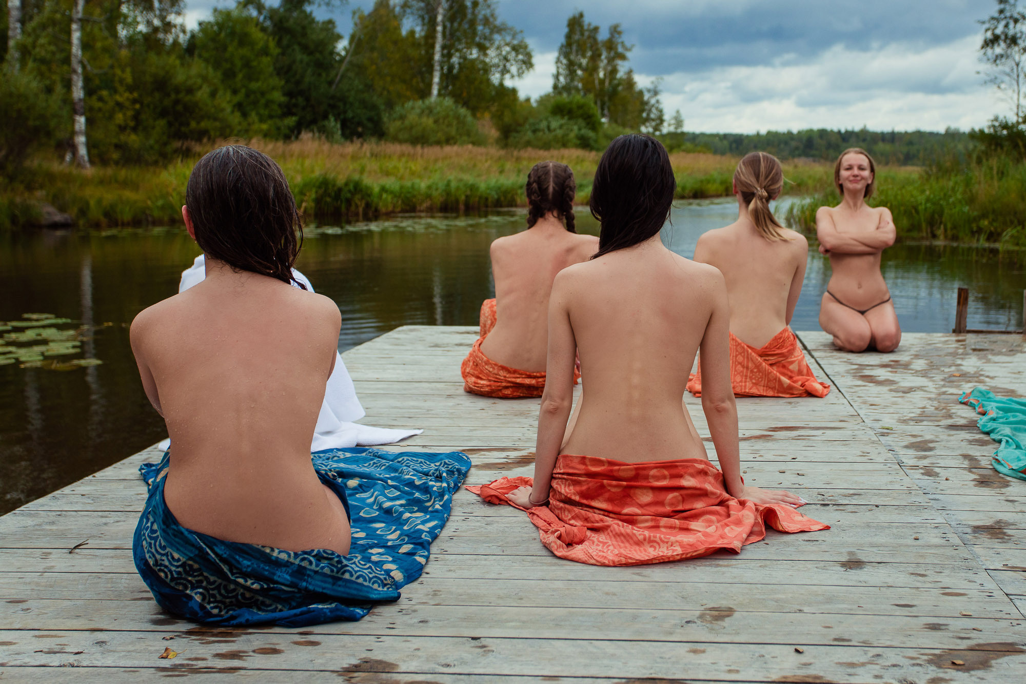 Total escape в Карелии. Женские выезды на Ладогу. Портретный и свадебный фотограф в Санкт-Петербурге Ольга Филиппова