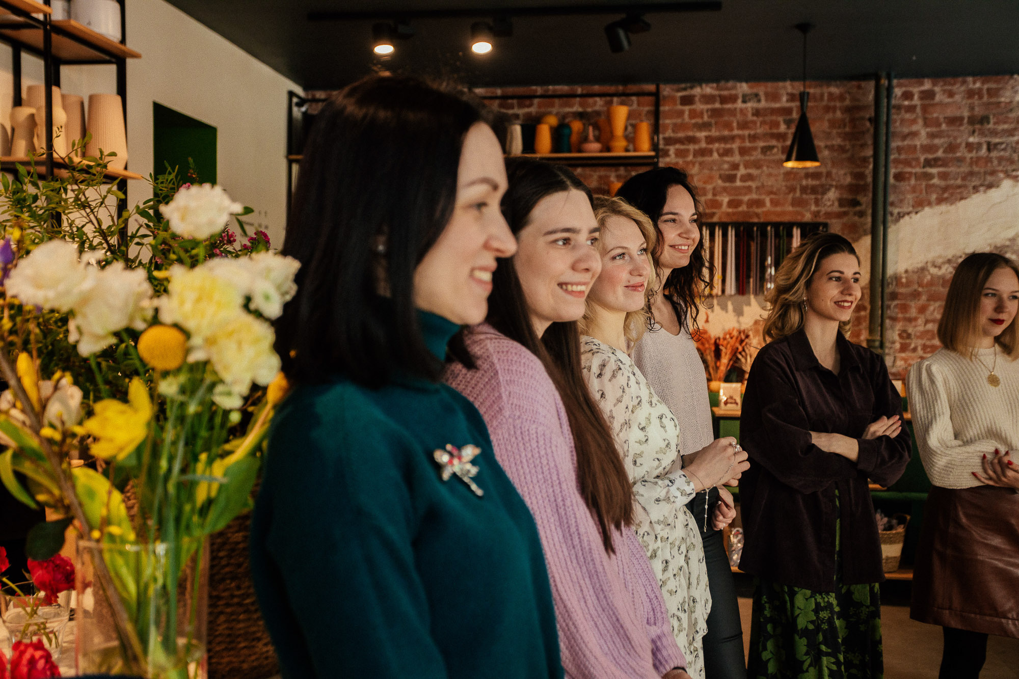 Цветочный мастер-класс в студии Kraft Flowers. Портретный и свадебный фотограф в Санкт-Петербурге Ольга Филиппова