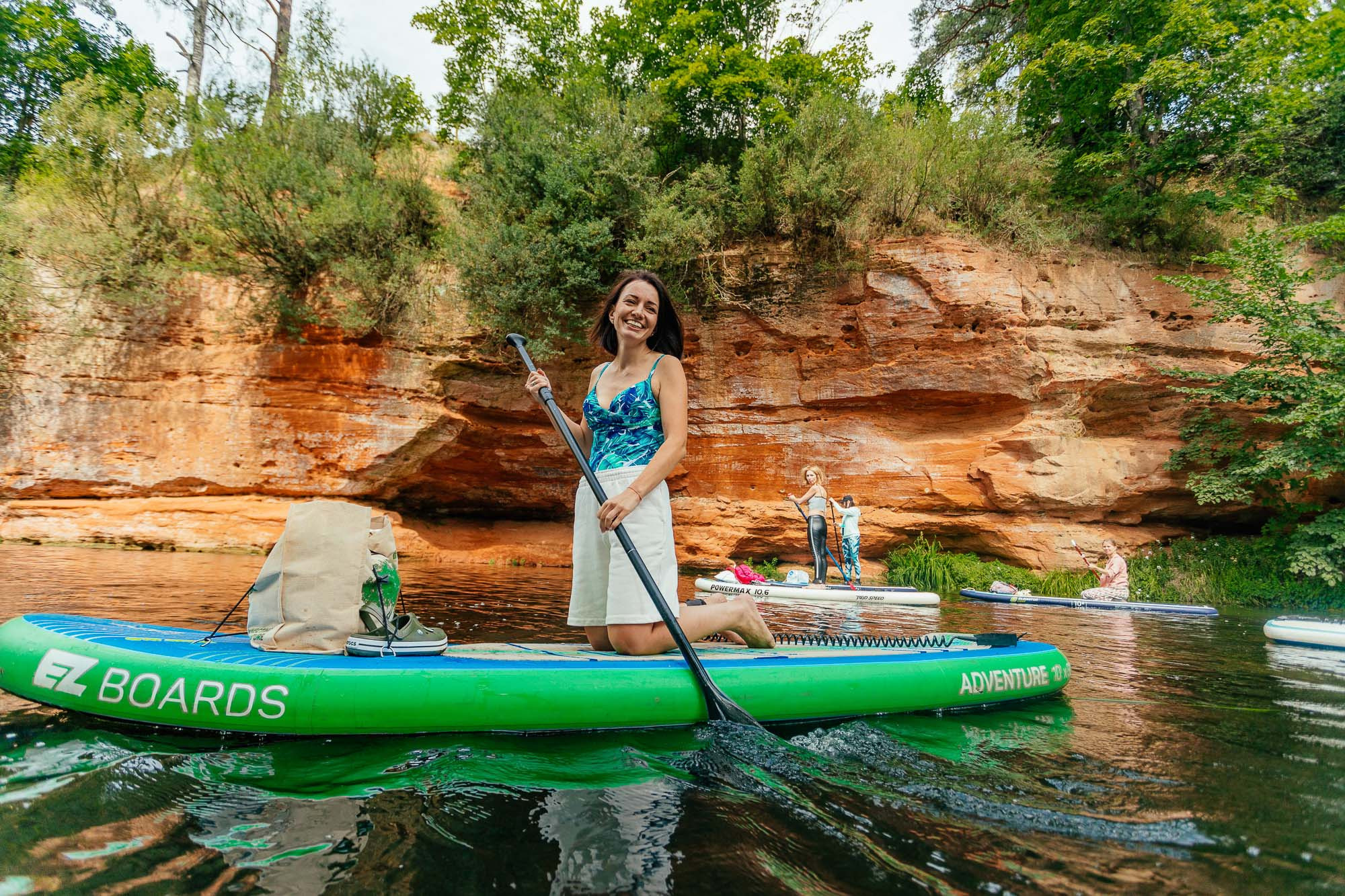 Сплав на сапах по реке Оредеж. Портретный и свадебный фотограф в Санкт-Петербурге Ольга Филиппова