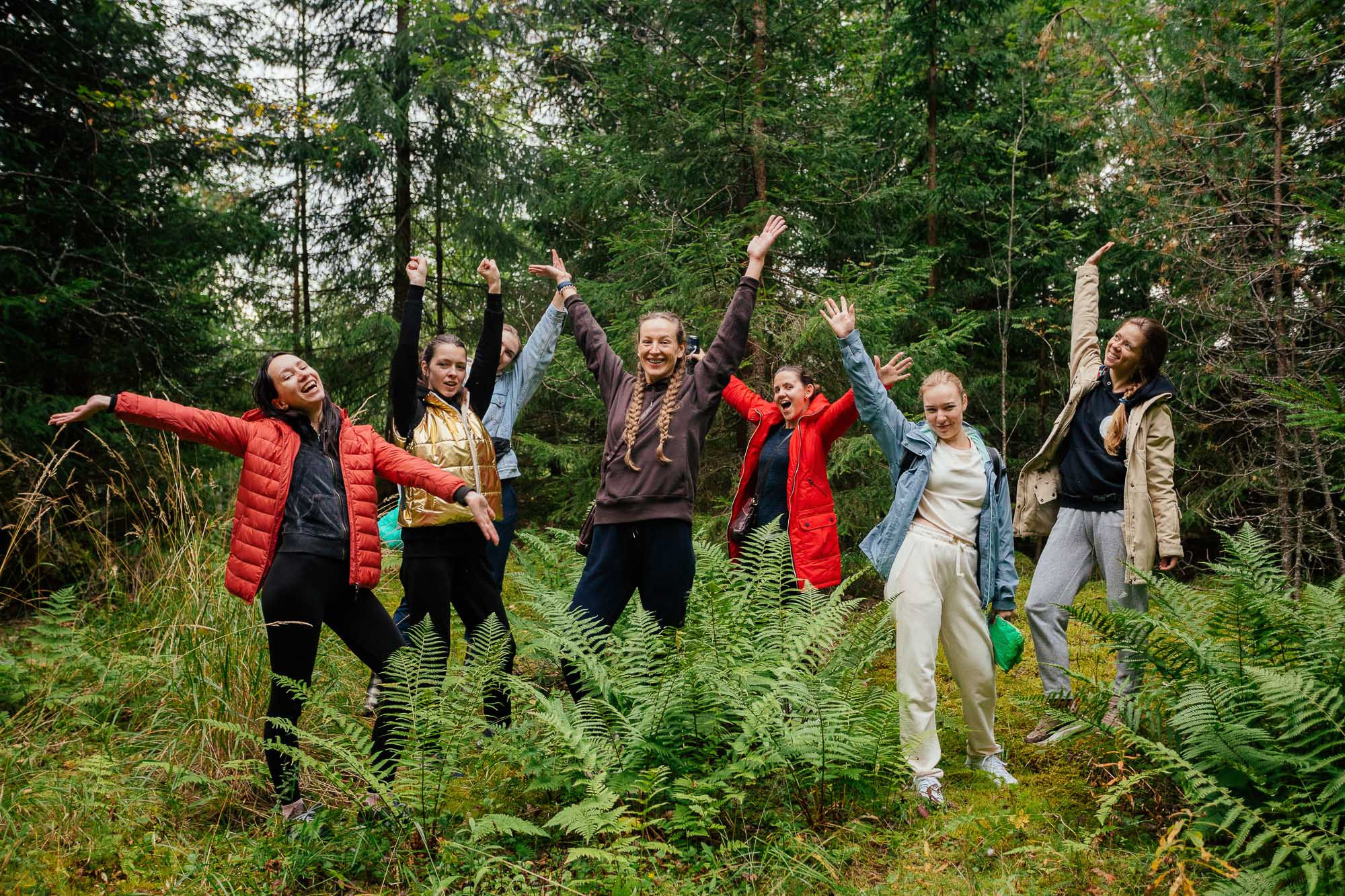 Total escape в Карелии. Женские выезды на Ладогу. Портретный и свадебный фотограф в Санкт-Петербурге Ольга Филиппова