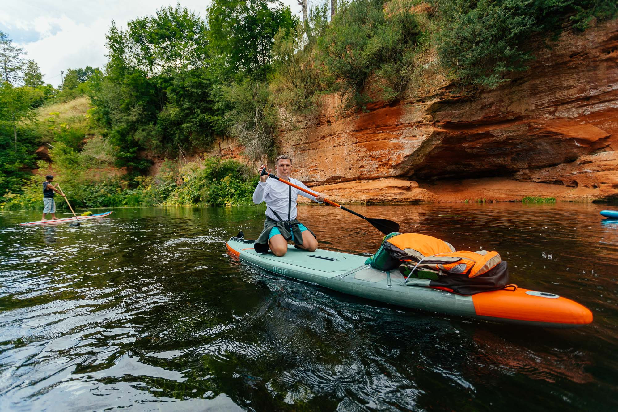 Сплав на сапах по реке Оредеж. Портретный и свадебный фотограф в Санкт-Петербурге Ольга Филиппова
