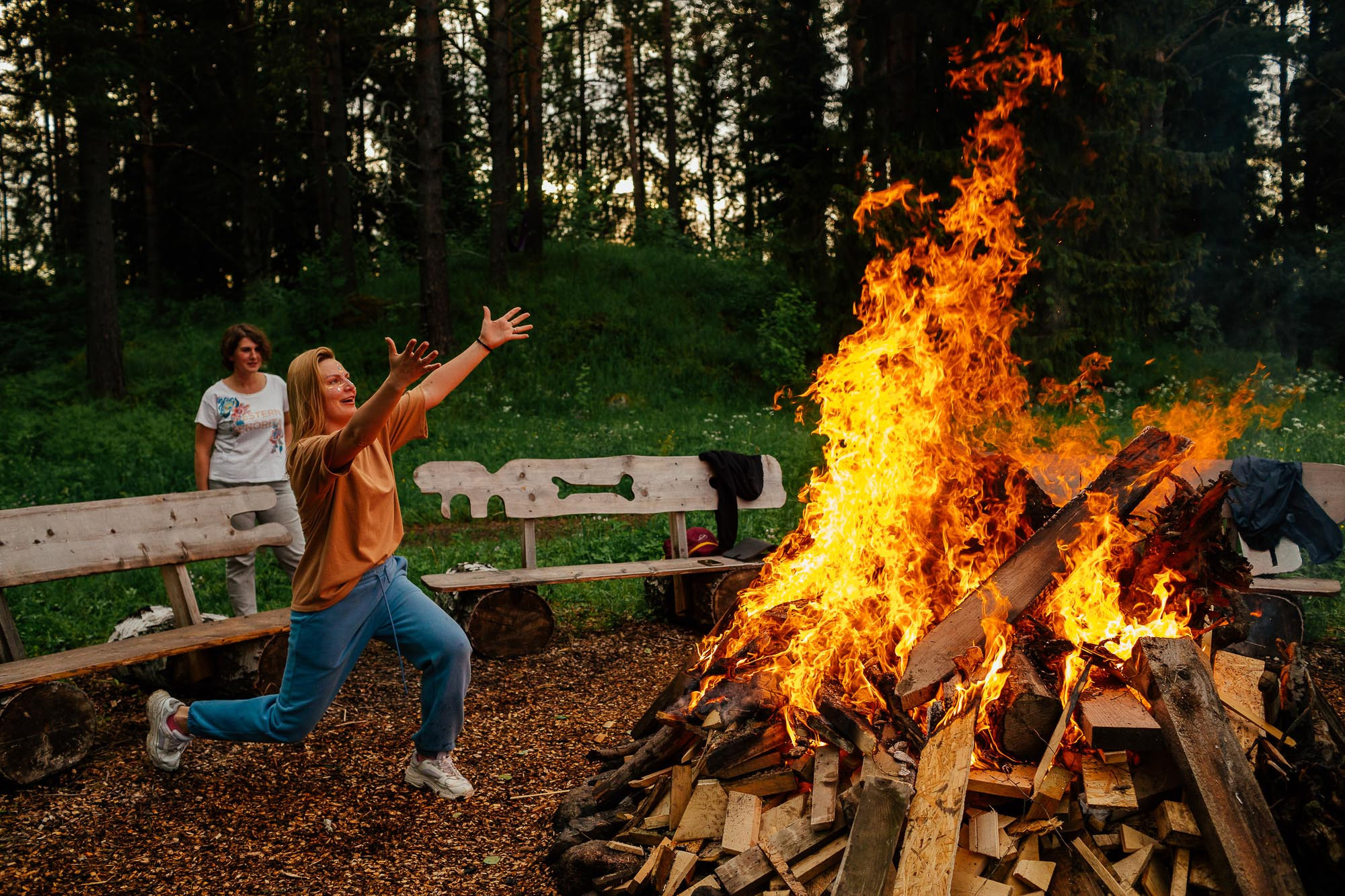 Total escape в Карелии. Женские выезды на Ладогу. Портретный и свадебный фотограф в Санкт-Петербурге Ольга Филиппова