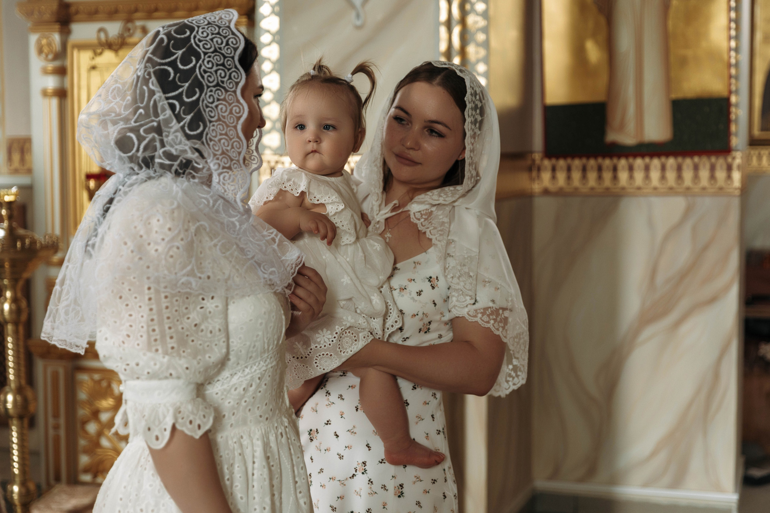 Таинство Крещения Сони. Фотограф Сальск Катерина