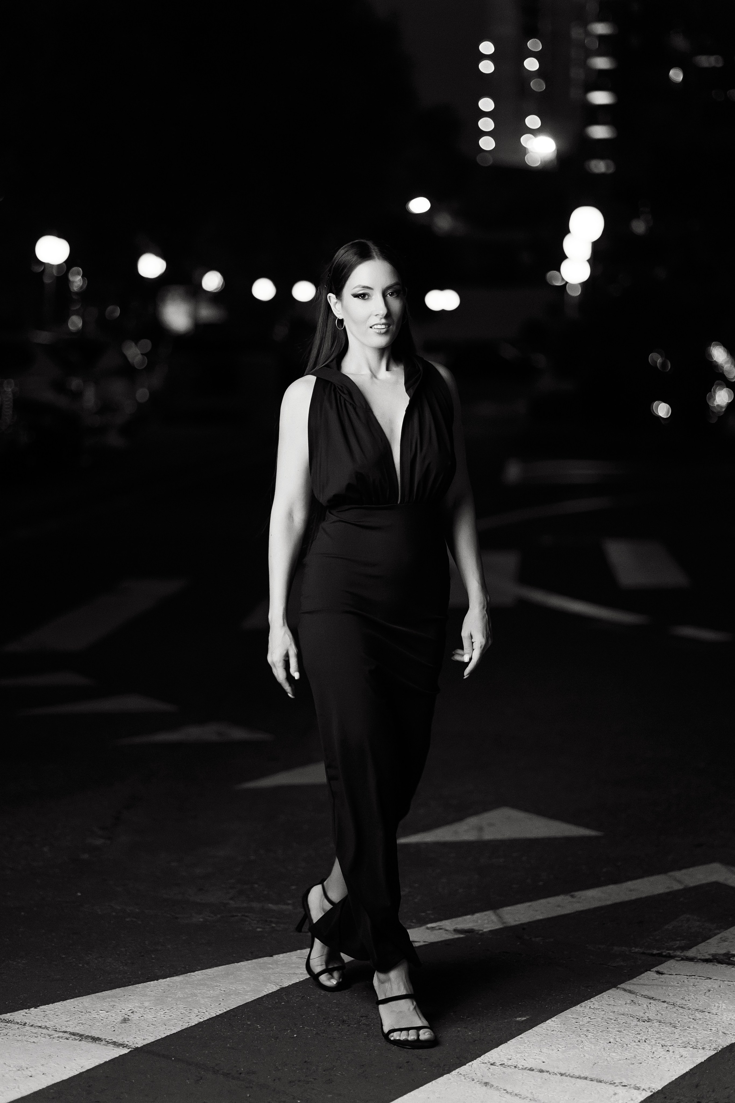 Фотосессия в вечернем городе. Свадебный и семейный фотограф в Сочи Денис Вялов