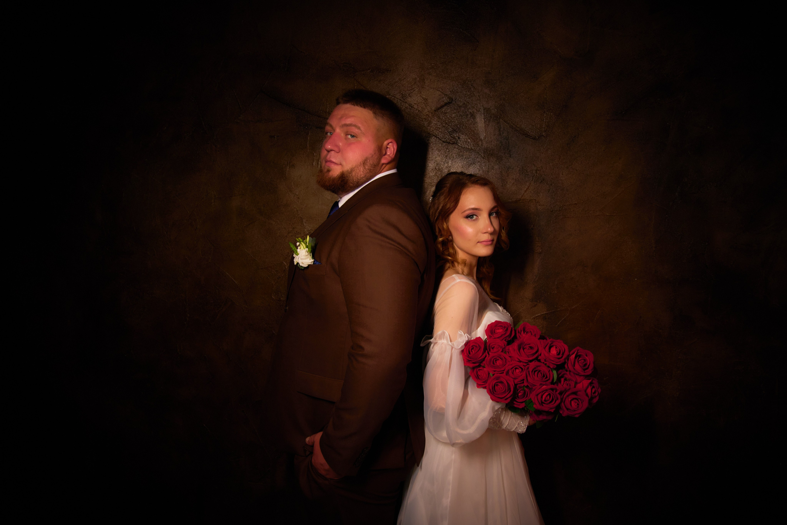 Свадебная фотосессия в фотостудии Дмитрия и Екатерины. Свадебный видеограф и свадебный фотограф в Самаре Олег Слеб